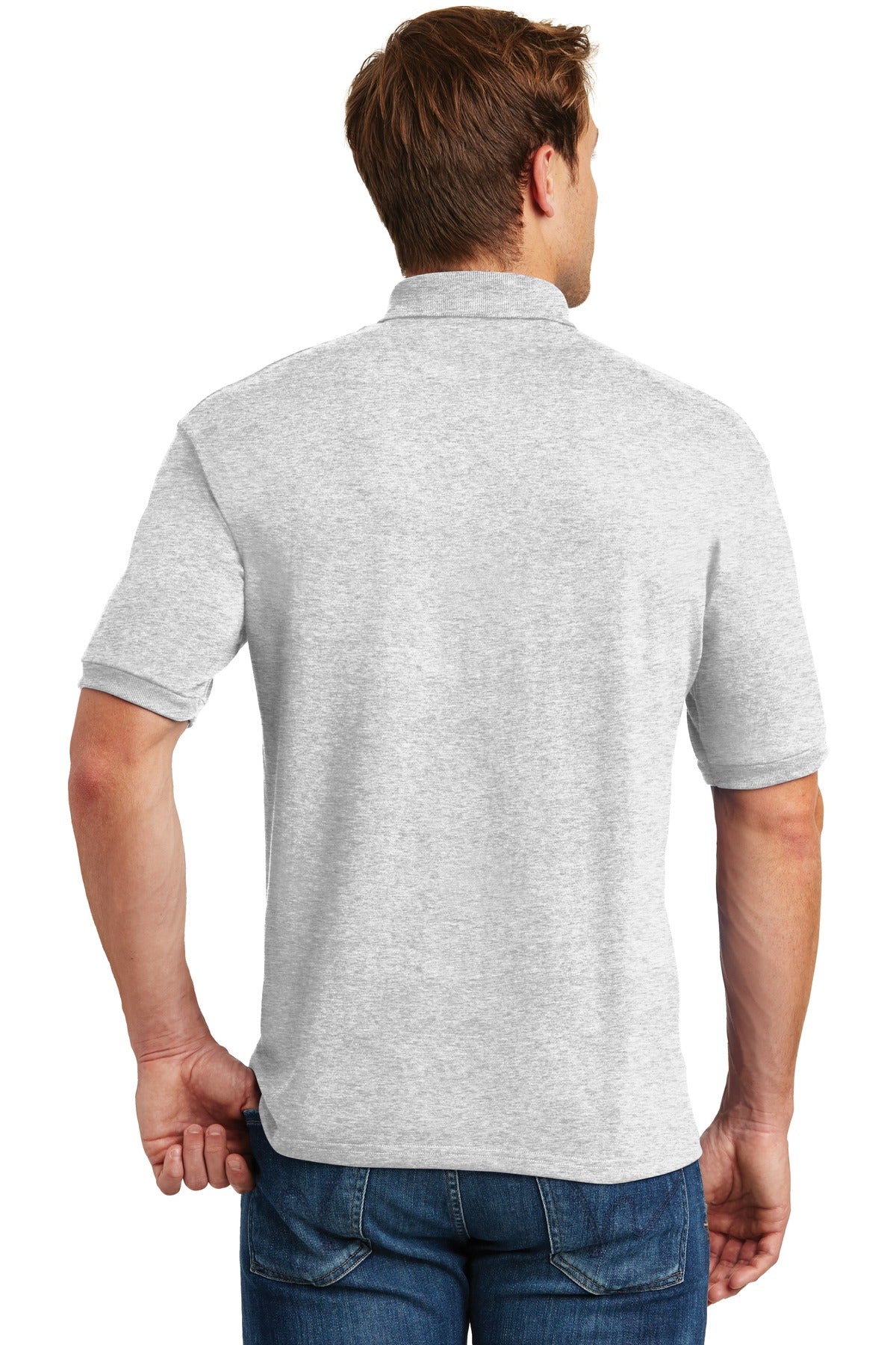 Hanes® EcoSmart® - 5.2-Ounce Jersey Knit Sport Shirt