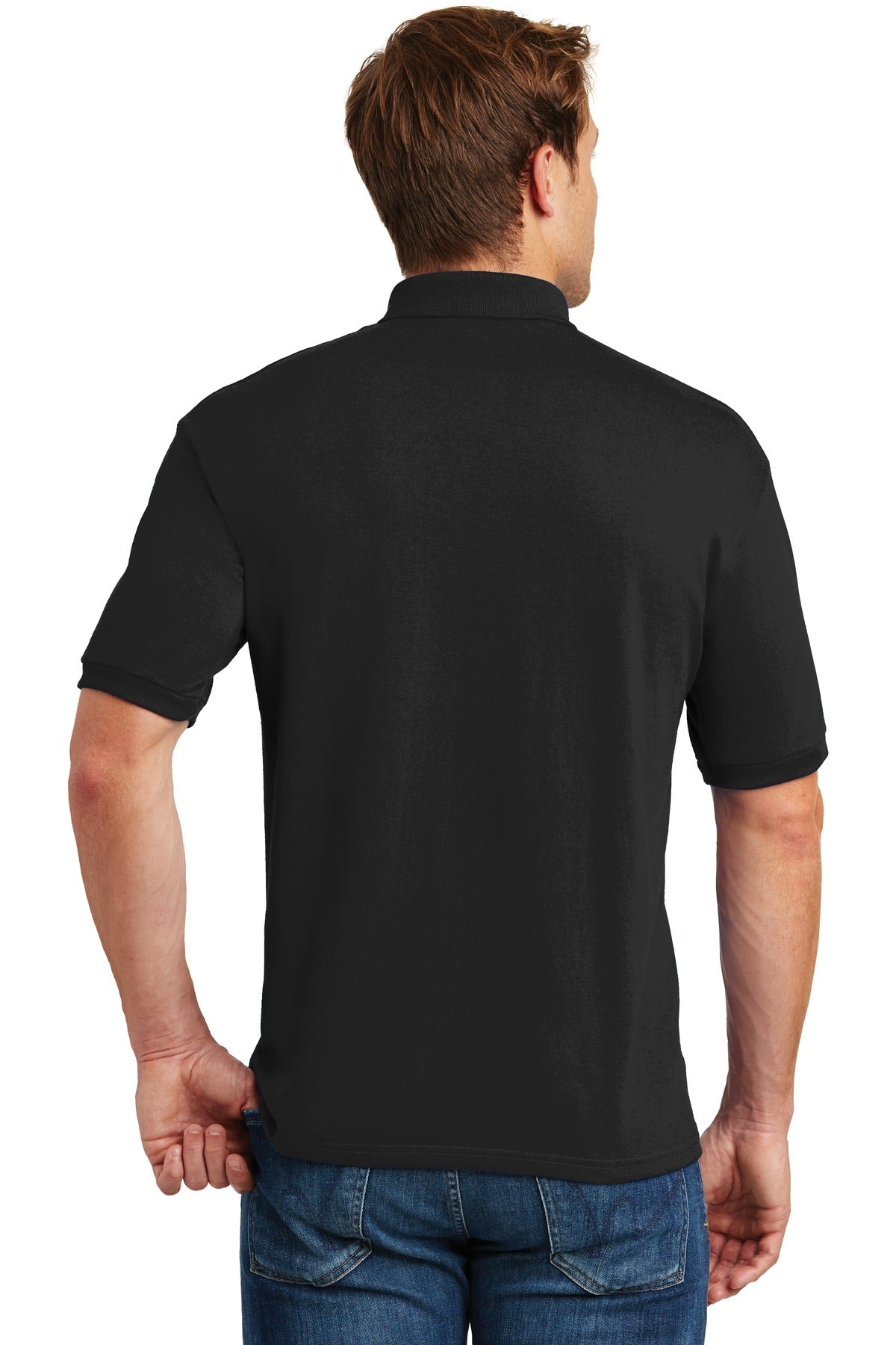 Hanes® EcoSmart® - 5.2-Ounce Jersey Knit Sport Shirt