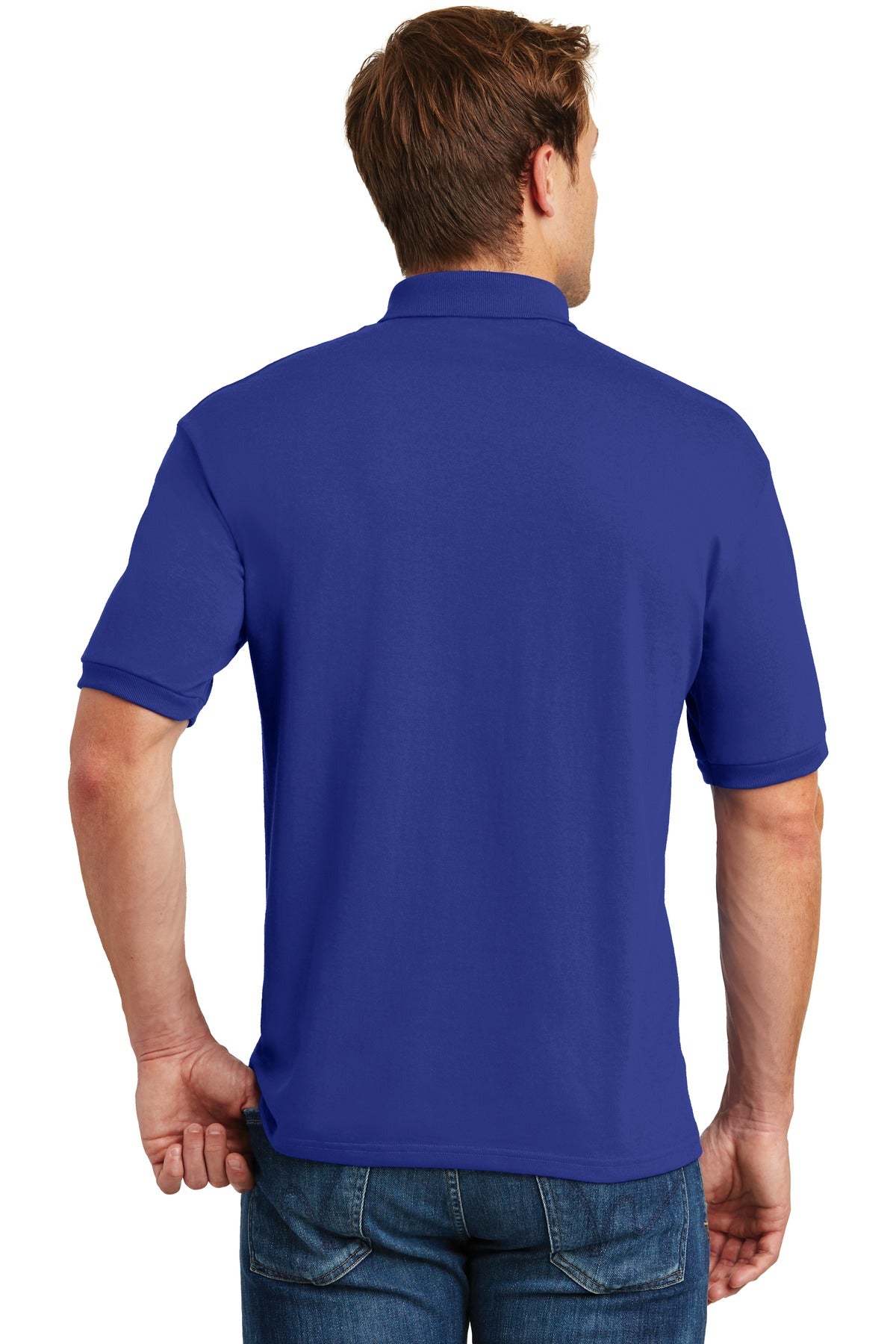 Hanes® EcoSmart® - 5.2-Ounce Jersey Knit Sport Shirt