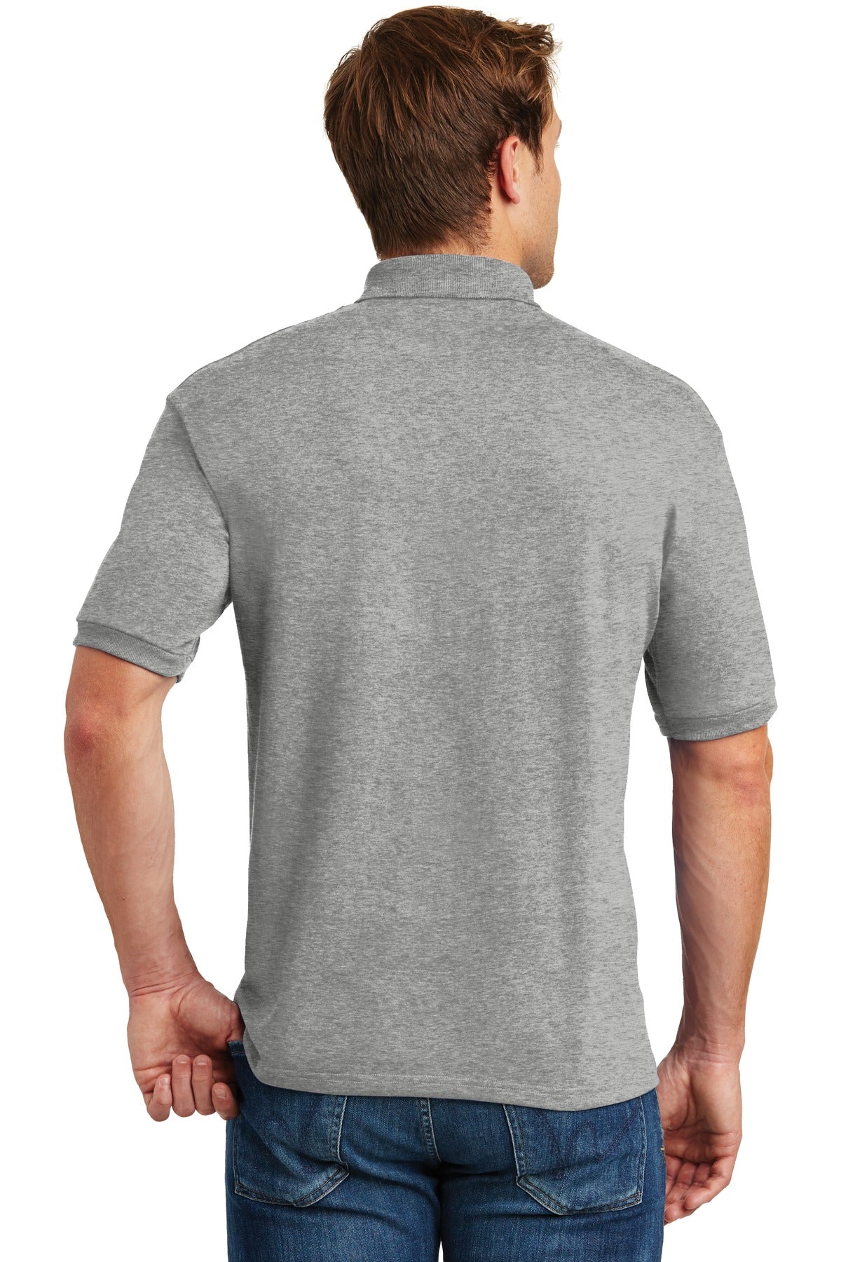 Hanes® EcoSmart® - 5.2-Ounce Jersey Knit Sport Shirt