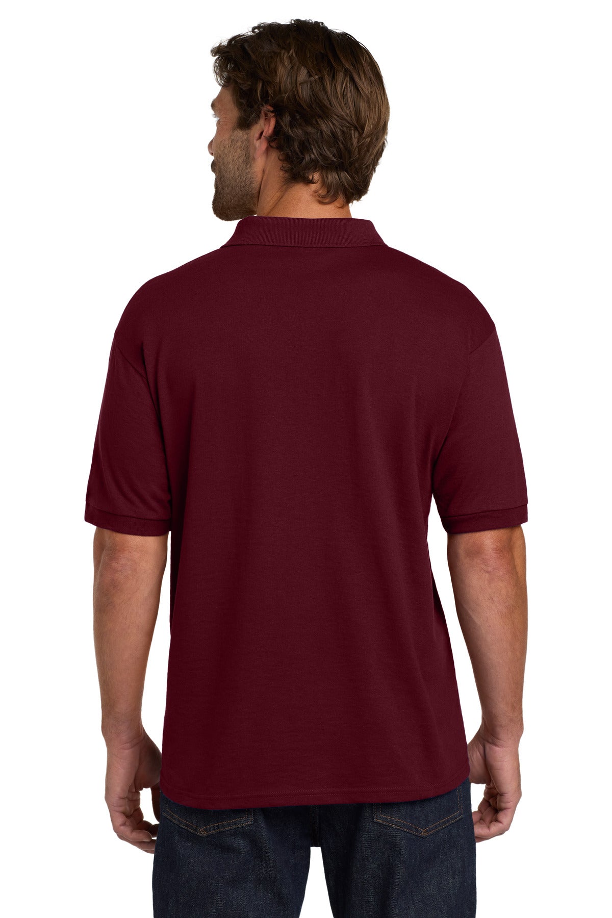 Hanes® EcoSmart® - 5.2-Ounce Jersey Knit Sport Shirt