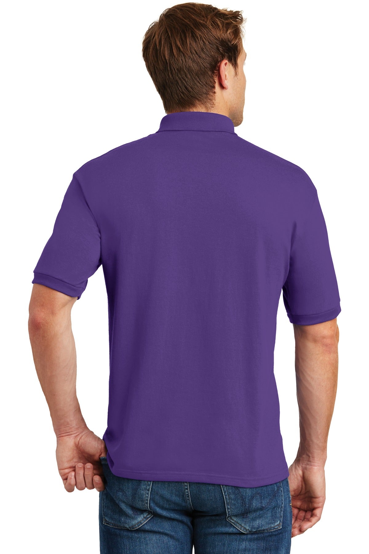 Hanes® EcoSmart® - 5.2-Ounce Jersey Knit Sport Shirt