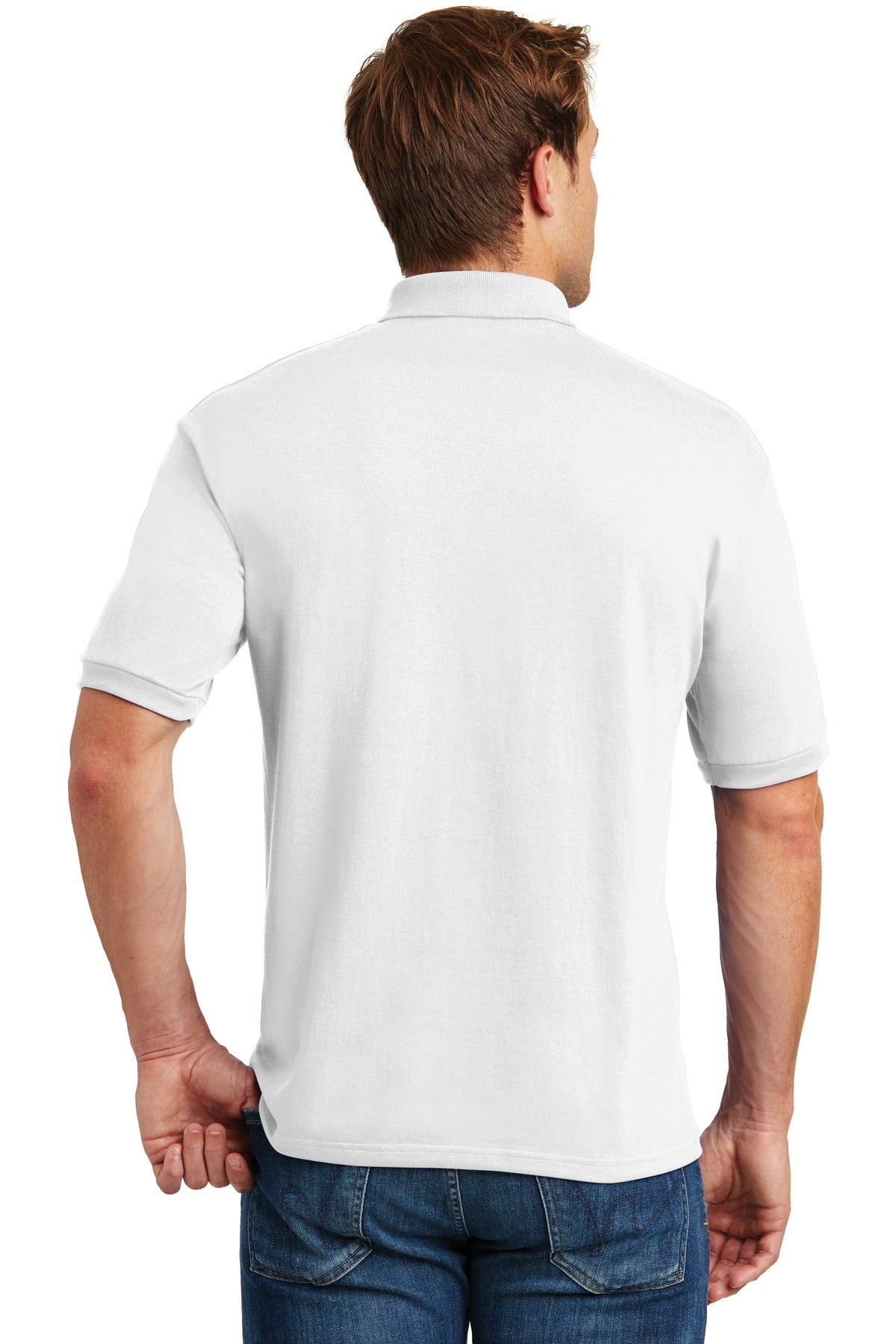 Hanes® EcoSmart® - 5.2-Ounce Jersey Knit Sport Shirt