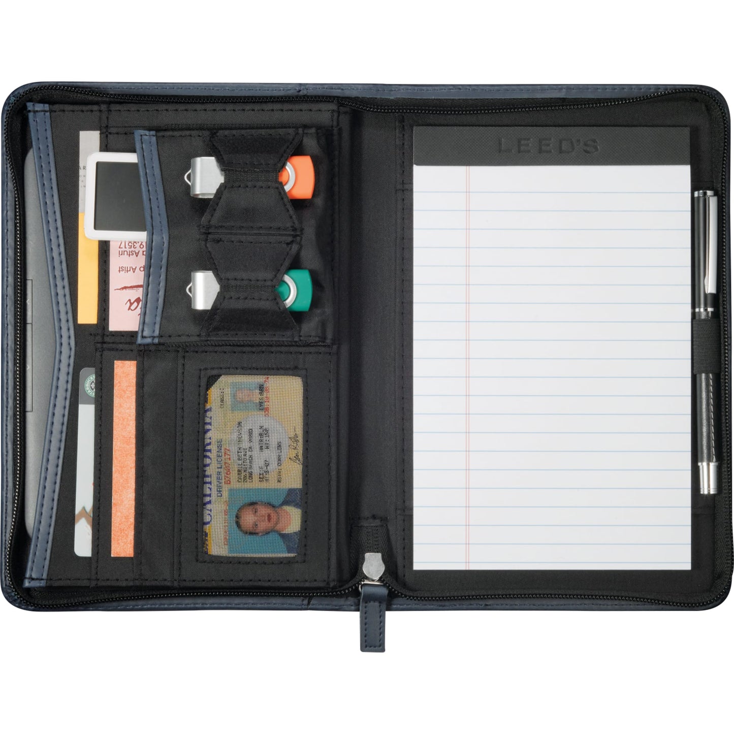 Pedova™ Jr. Zippered Padfolio w FSC® Mix Paper
