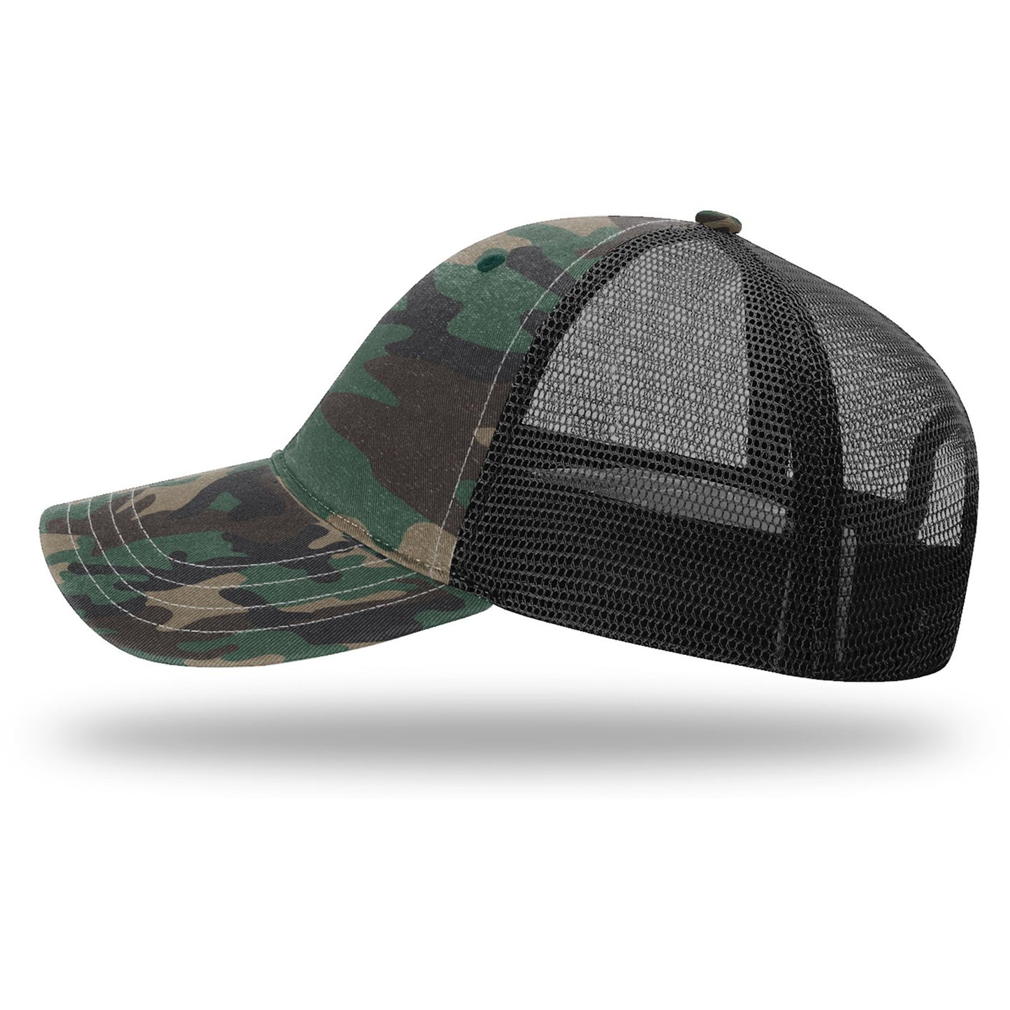 Richardson® Garment Washed Printed Trucker Cap