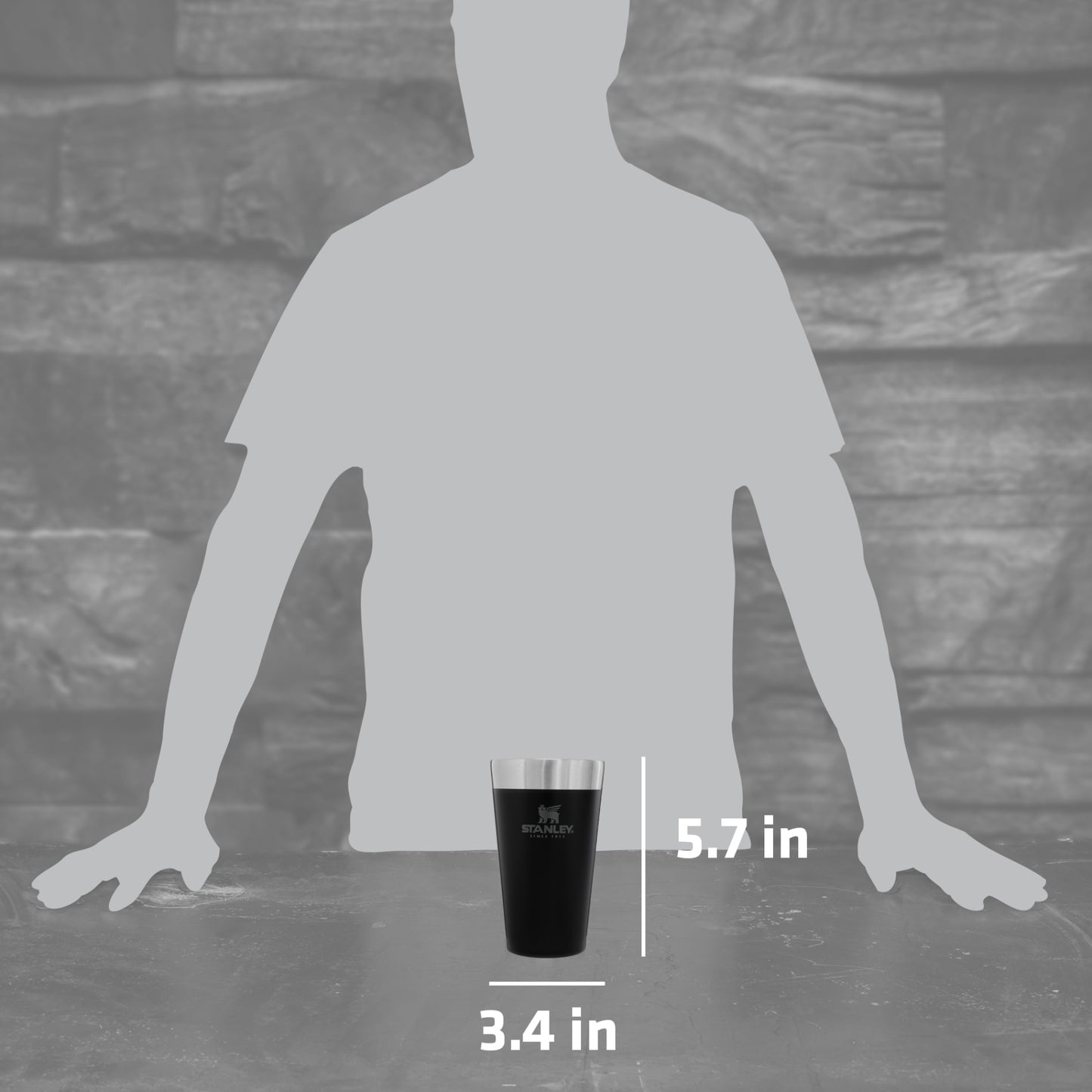 Stanley Stay-Chill Stacking Pint 16oz