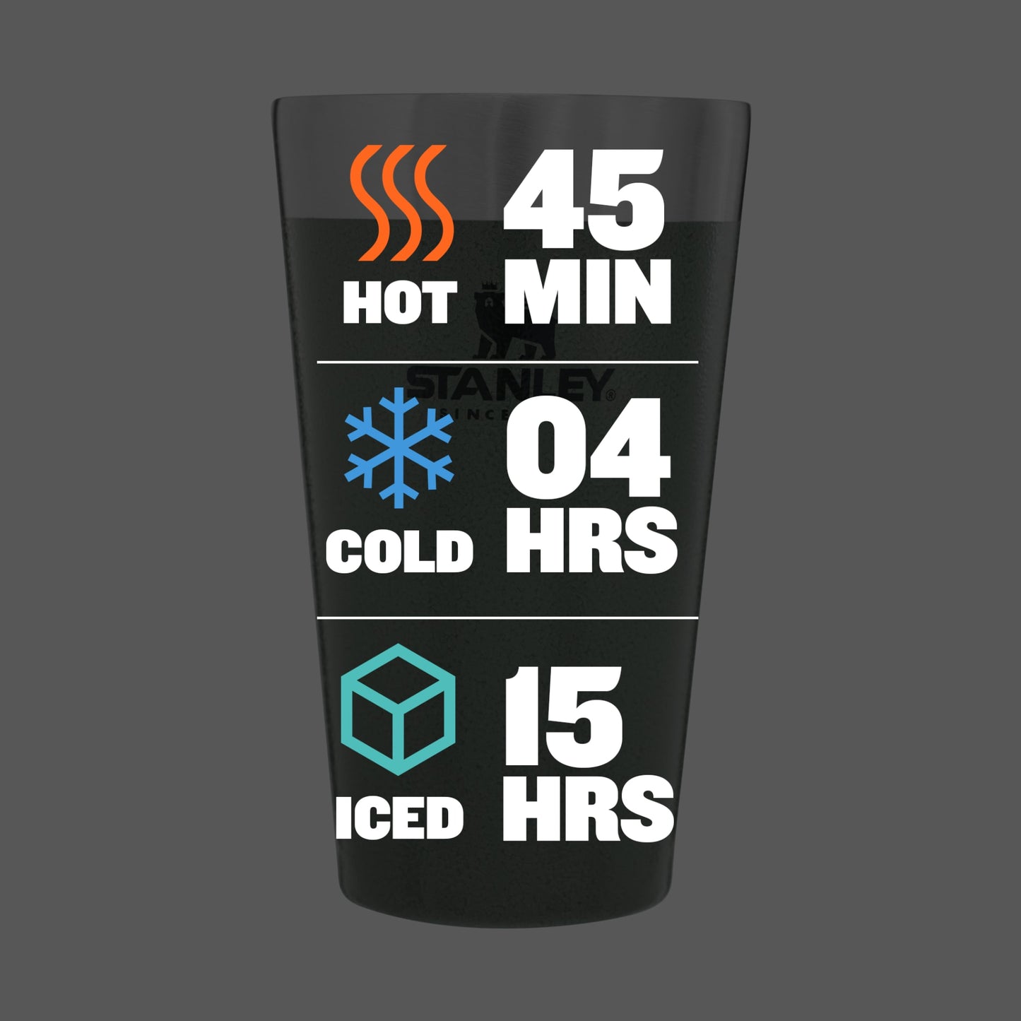 Stanley Stay-Chill Stacking Pint 16oz