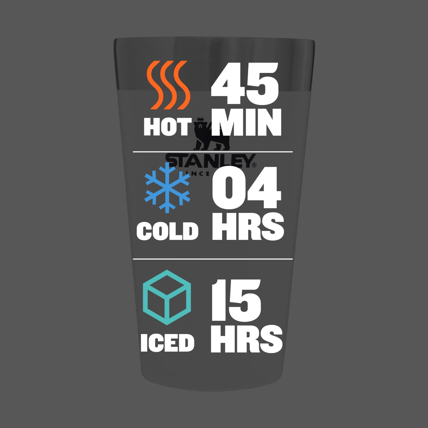Stanley Stay-Chill Stacking Pint 16oz