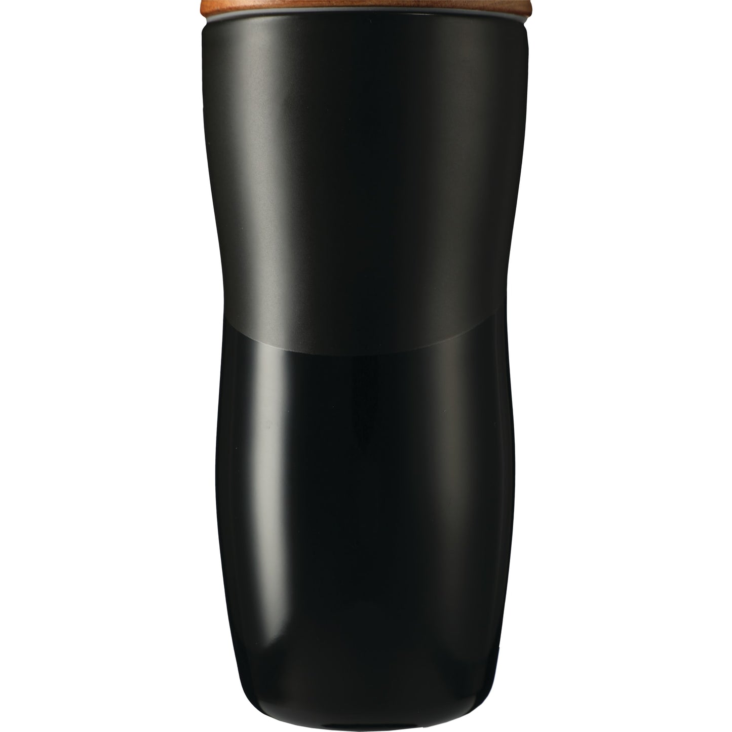 Reno Double Wall Ceramic Tumbler w/Wood Lid 10oz