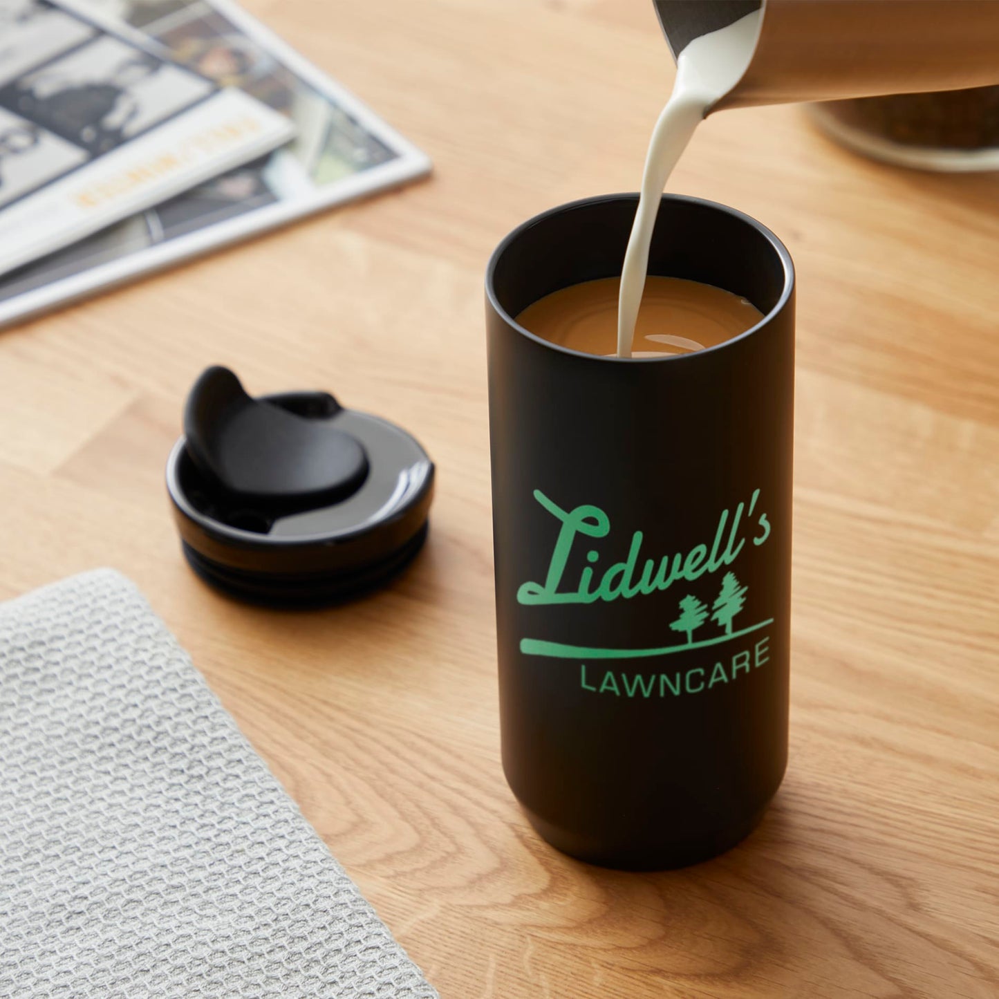Seneca Tumbler 16oz w/ Ceramic Lid & Lining