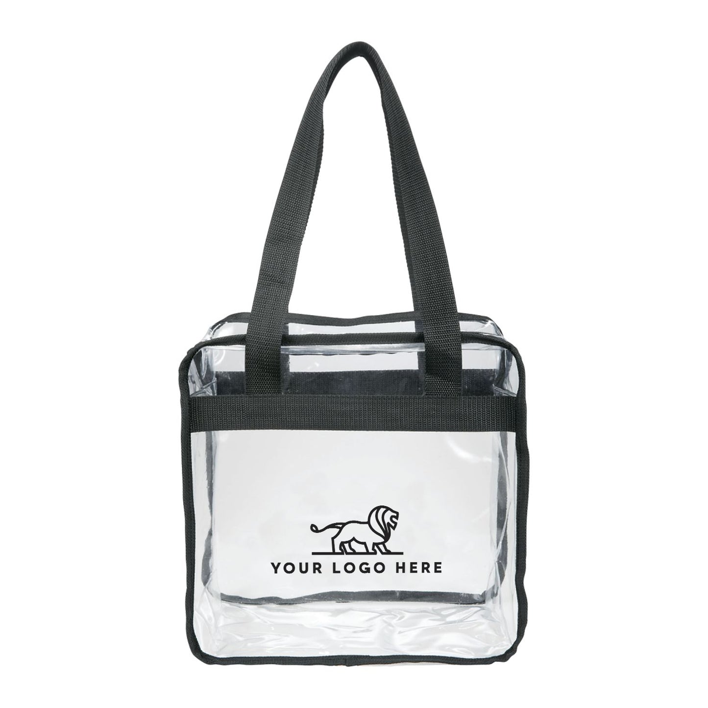 Game Day Clear Zippered Safety Tote