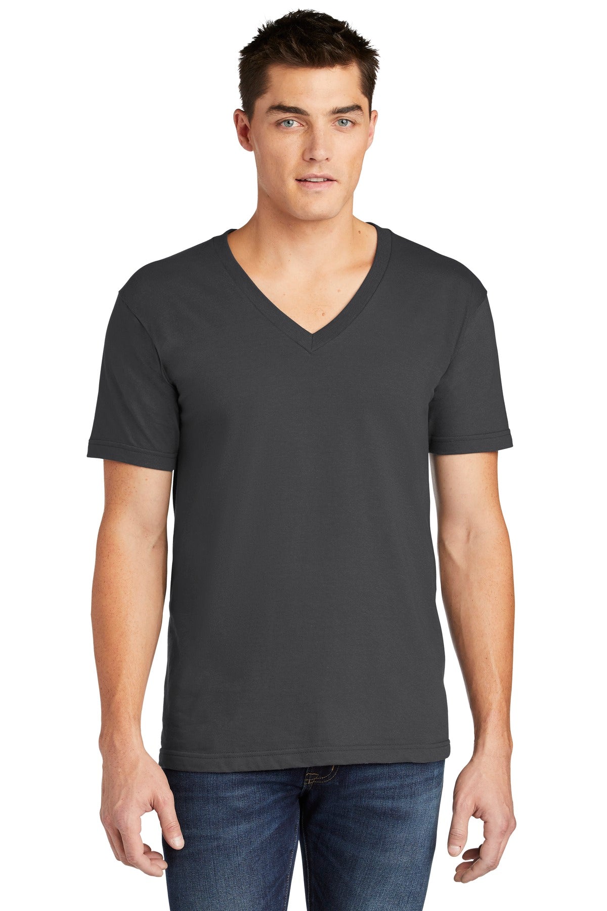 American Apparel® Fine Jersey V-Neck T-Shirt
