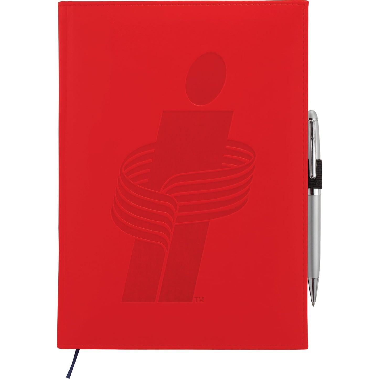 7" x 10" FSC® Mix Pedova™ Large Bound Journal with Deboss Logo