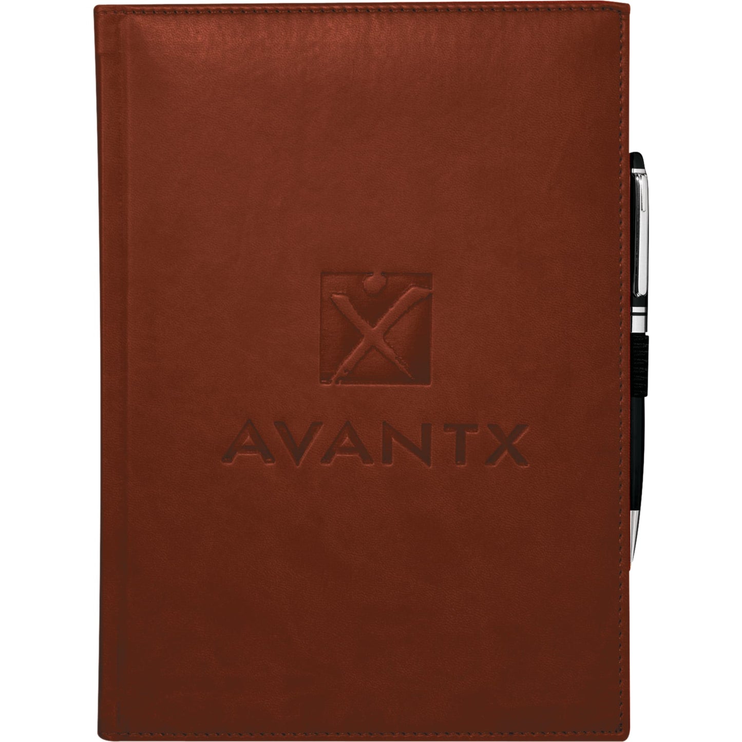 7" x 10" FSC® Mix Pedova™ Large Bound Journal with Deboss Logo