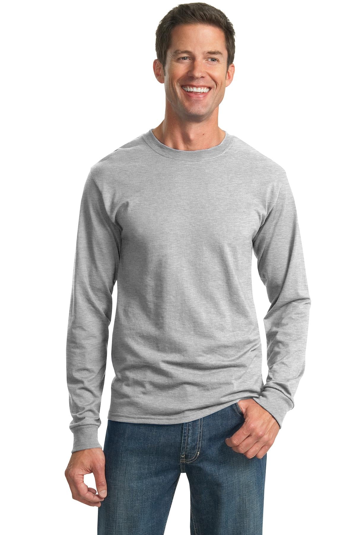 Jerzees® - Dri-Power® 50/50 Cotton/Poly Long Sleeve T-Shirt (CORE COLORS)