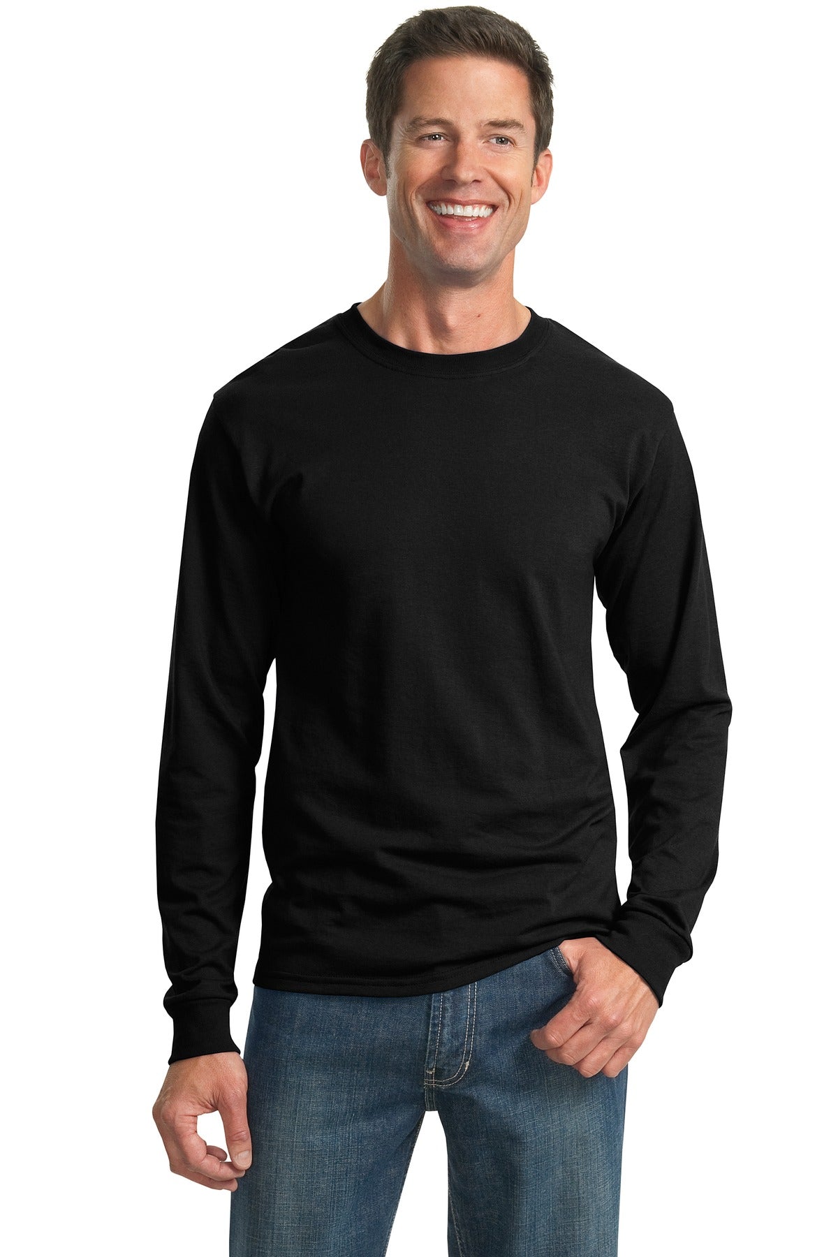 Jerzees® - Dri-Power® 50/50 Cotton/Poly Long Sleeve T-Shirt (CORE COLORS)