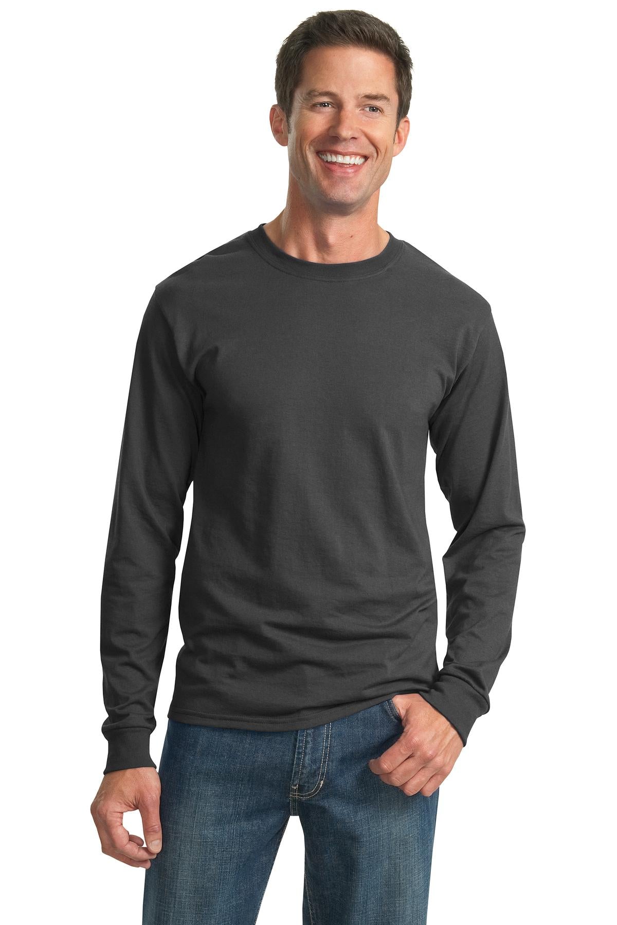 Jerzees® - Dri-Power® 50/50 Cotton/Poly Long Sleeve T-Shirt (CORE COLORS)