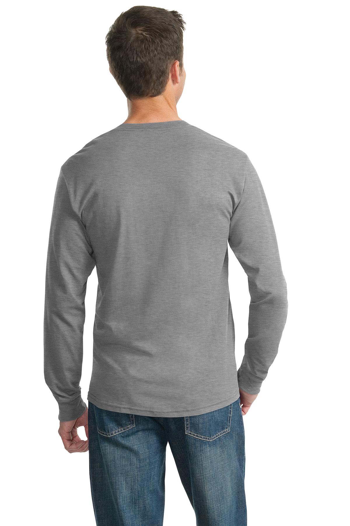 Jerzees® - Dri-Power® 50/50 Cotton/Poly Long Sleeve T-Shirt (CORE COLORS)