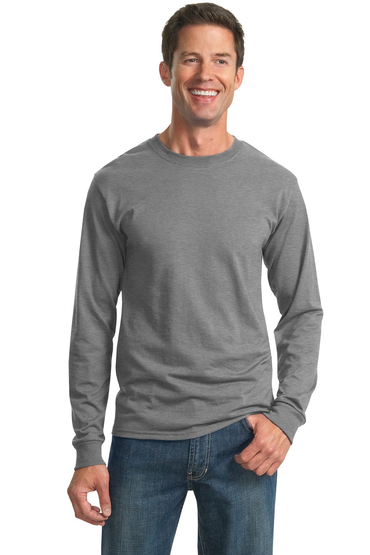 Jerzees® - Dri-Power® 50/50 Cotton/Poly Long Sleeve T-Shirt (CORE COLORS)