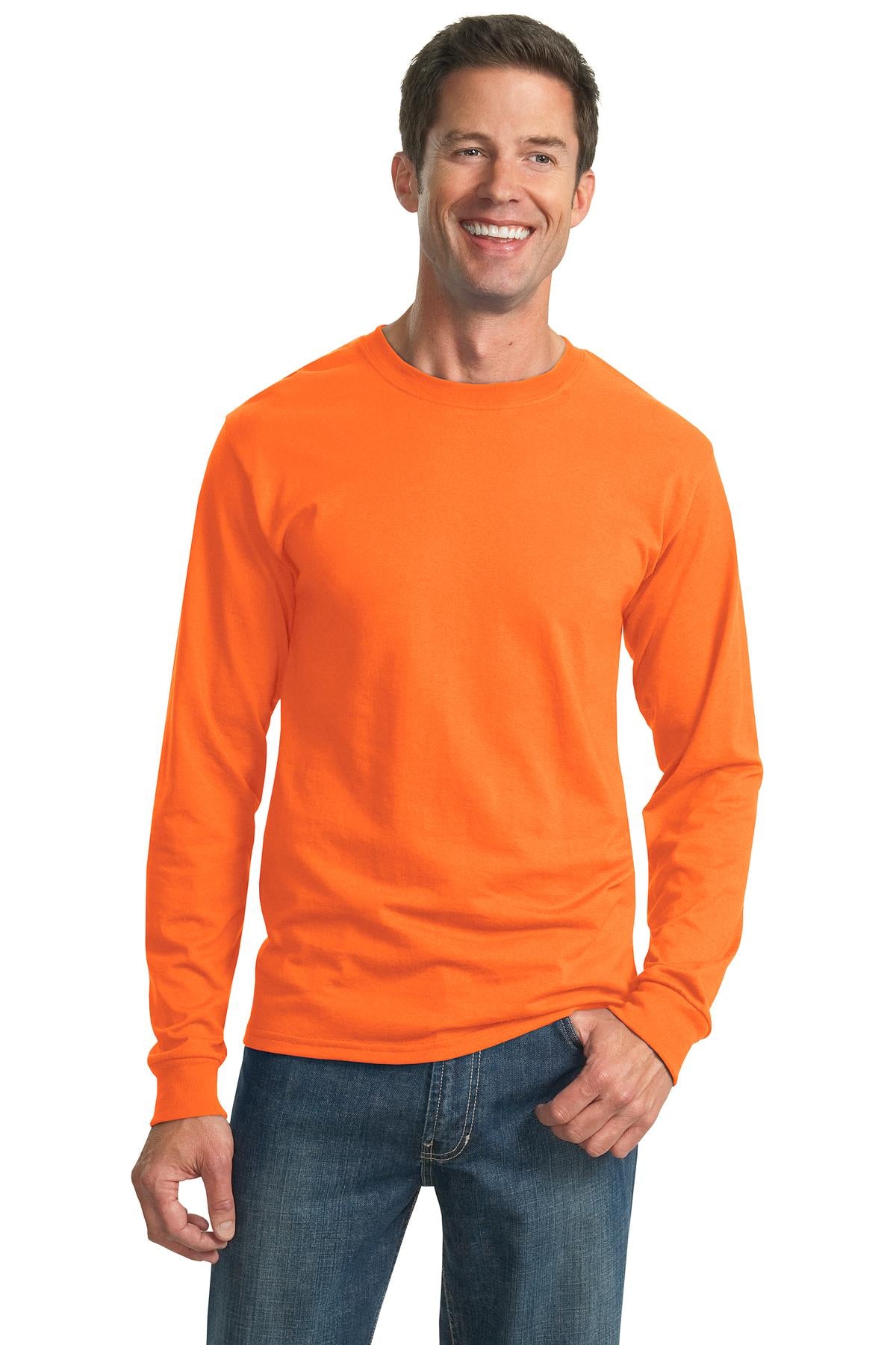Jerzees® - Dri-Power® 50/50 Cotton/Poly Long Sleeve T-Shirt (CORE COLORS)