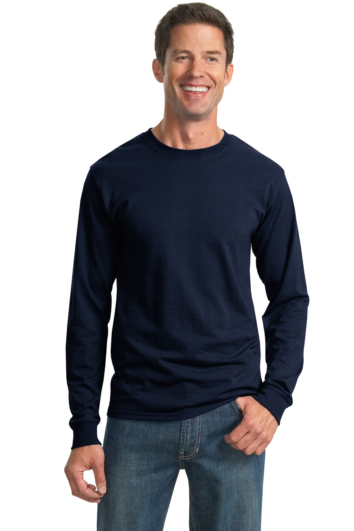 Jerzees® - Dri-Power® 50/50 Cotton/Poly Long Sleeve T-Shirt (CORE COLORS)