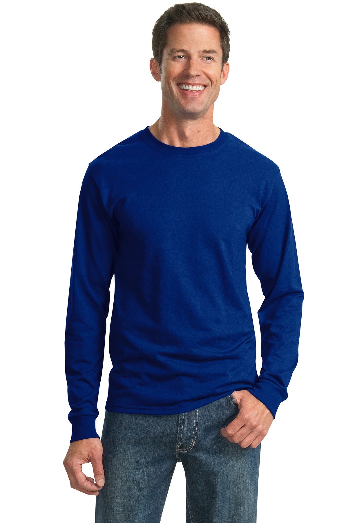 Jerzees® - Dri-Power® 50/50 Cotton/Poly Long Sleeve T-Shirt (CORE COLORS)