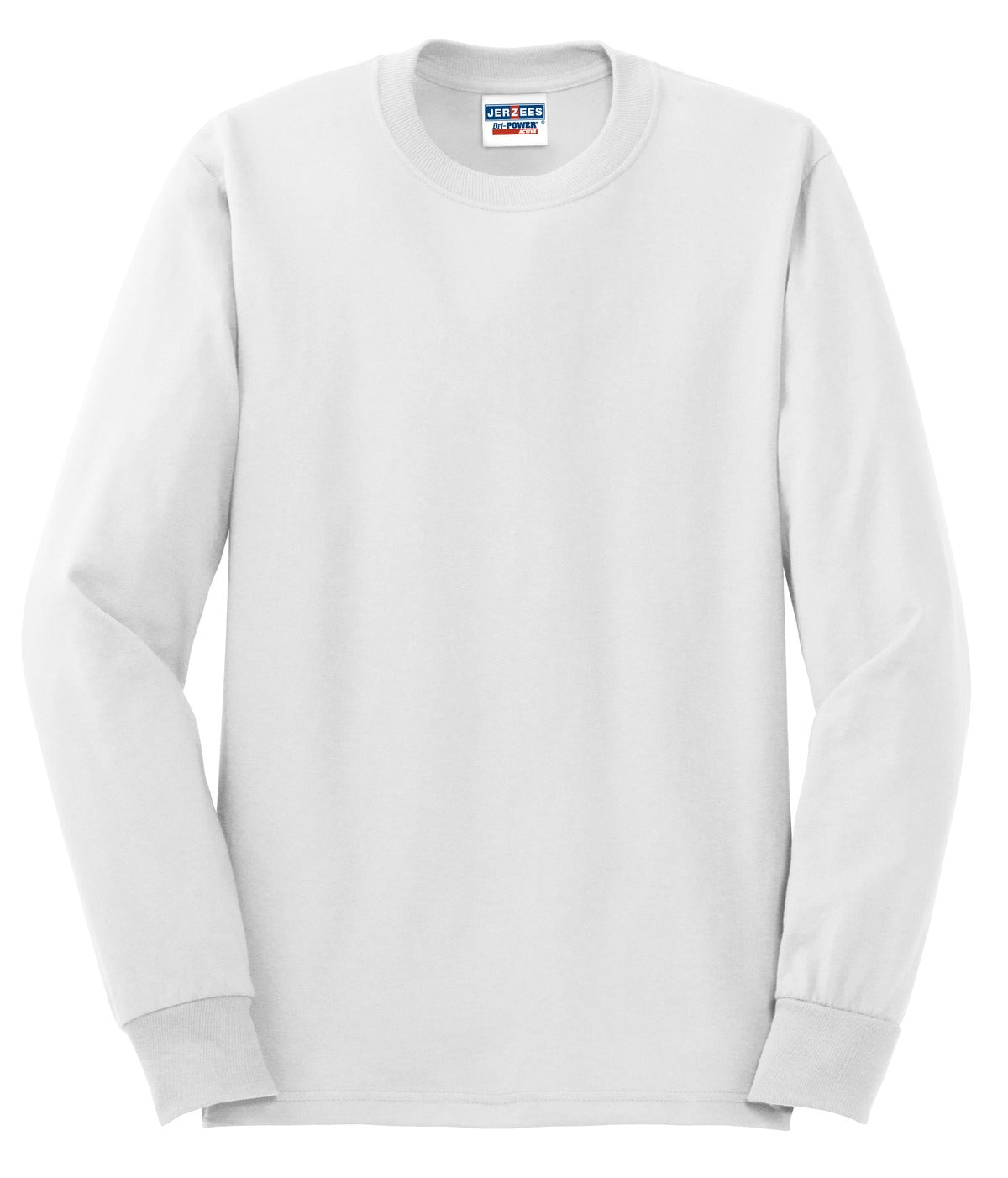 Jerzees® - Dri-Power® 50/50 Cotton/Poly Long Sleeve T-Shirt (CORE COLORS)