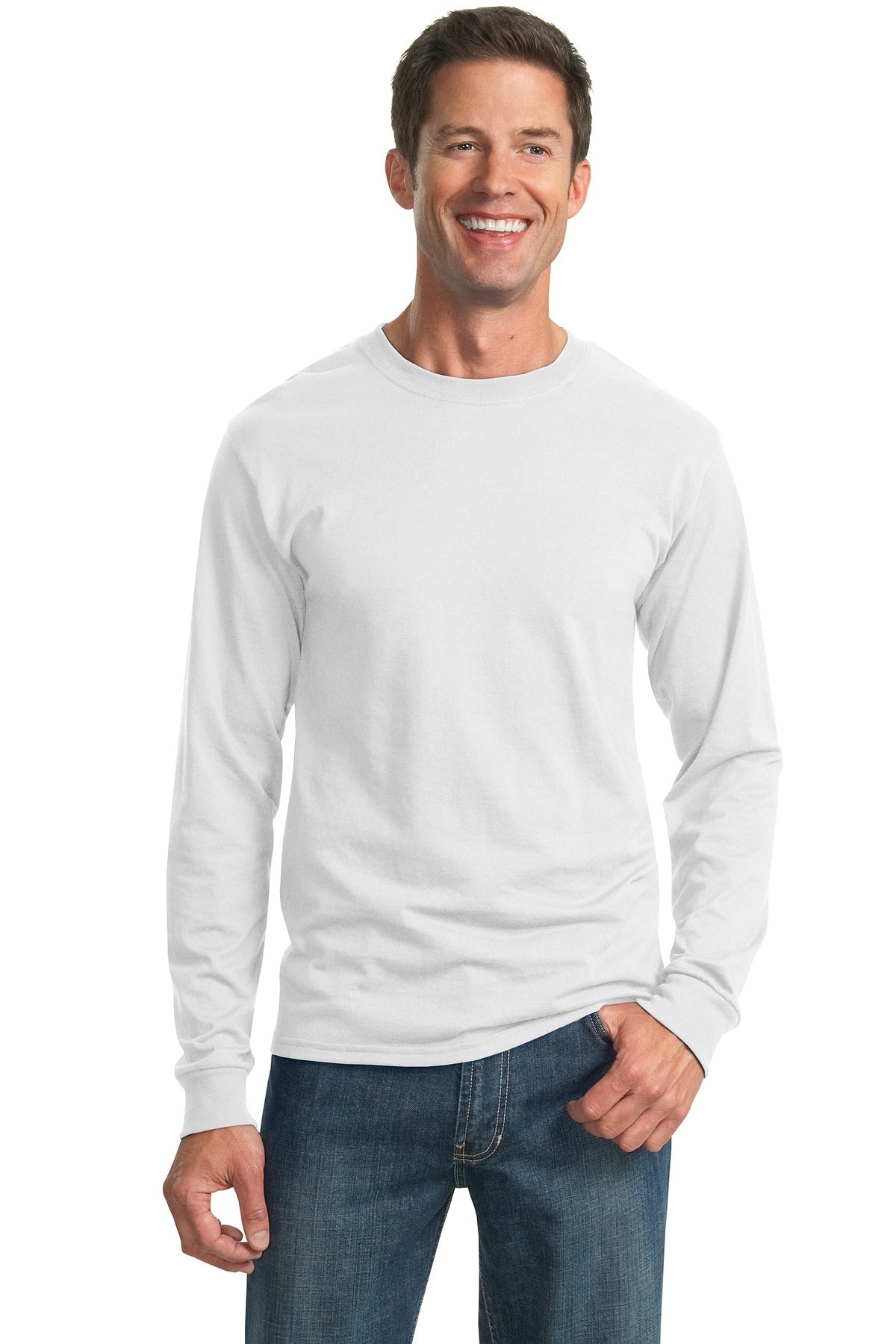 Jerzees® - Dri-Power® 50/50 Cotton/Poly Long Sleeve T-Shirt (CORE COLORS)