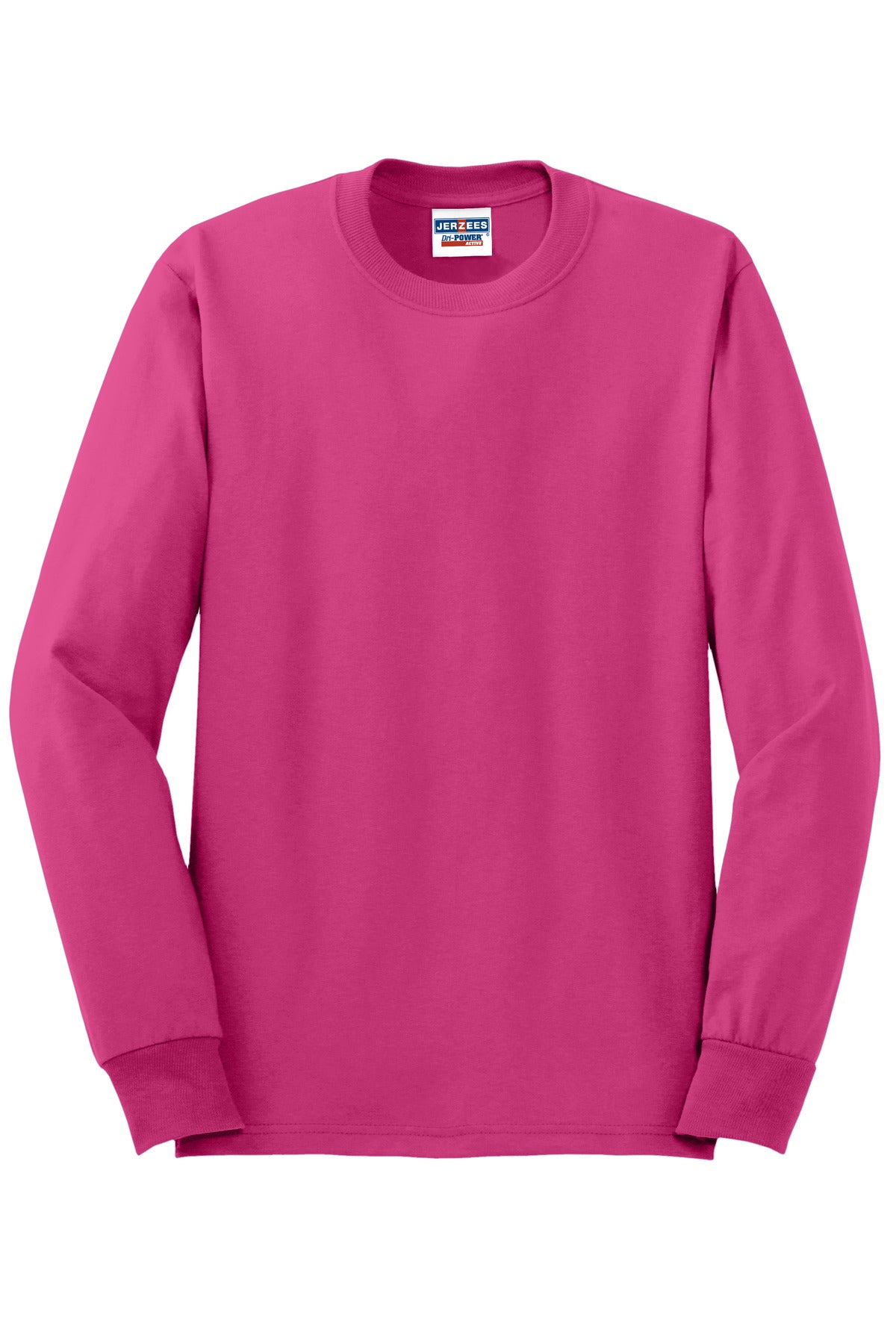 Jerzees® - Dri-Power® 50/50 Cotton/Poly Long Sleeve T-Shirt (CORE COLORS)