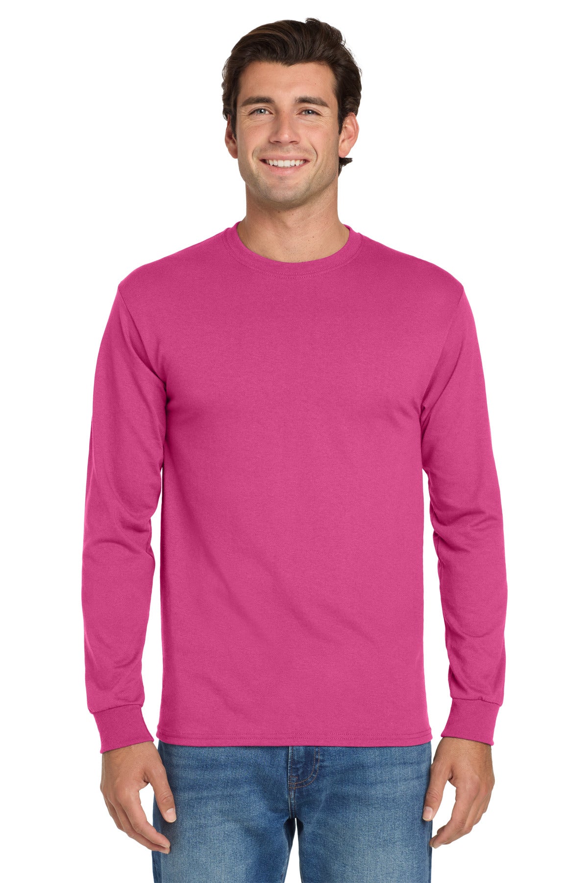Jerzees® - Dri-Power® 50/50 Cotton/Poly Long Sleeve T-Shirt (CORE COLORS)