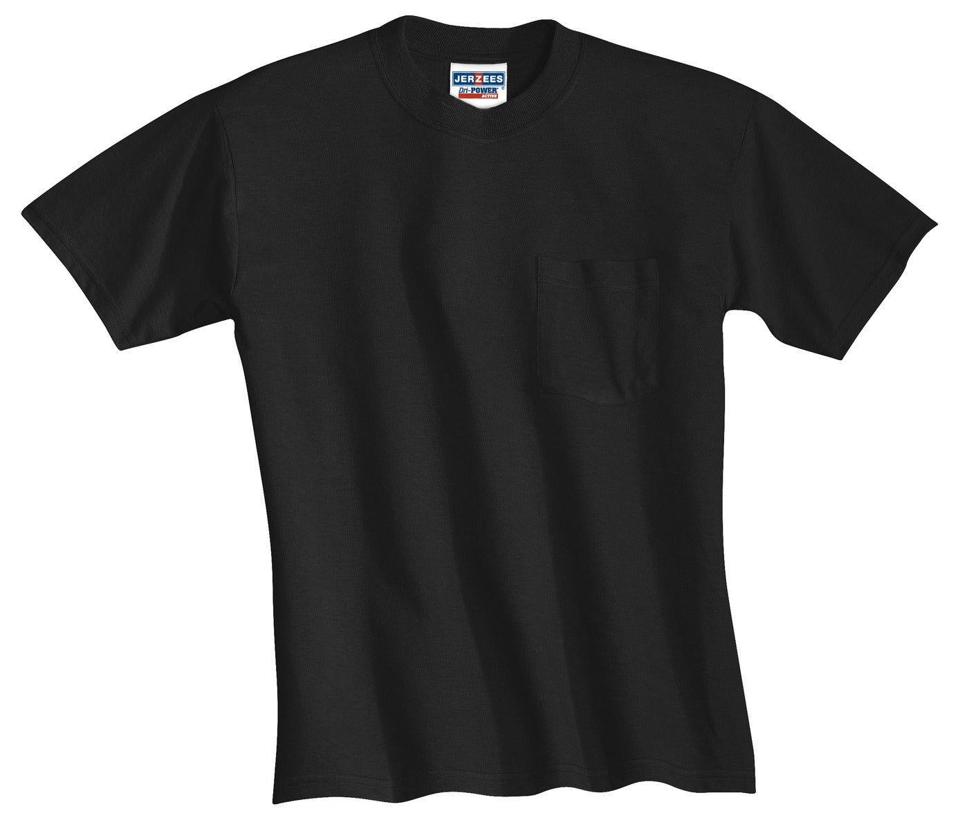 Jerzees® - Dri-Power® 50/50 Cotton/Poly Pocket T-Shirt
