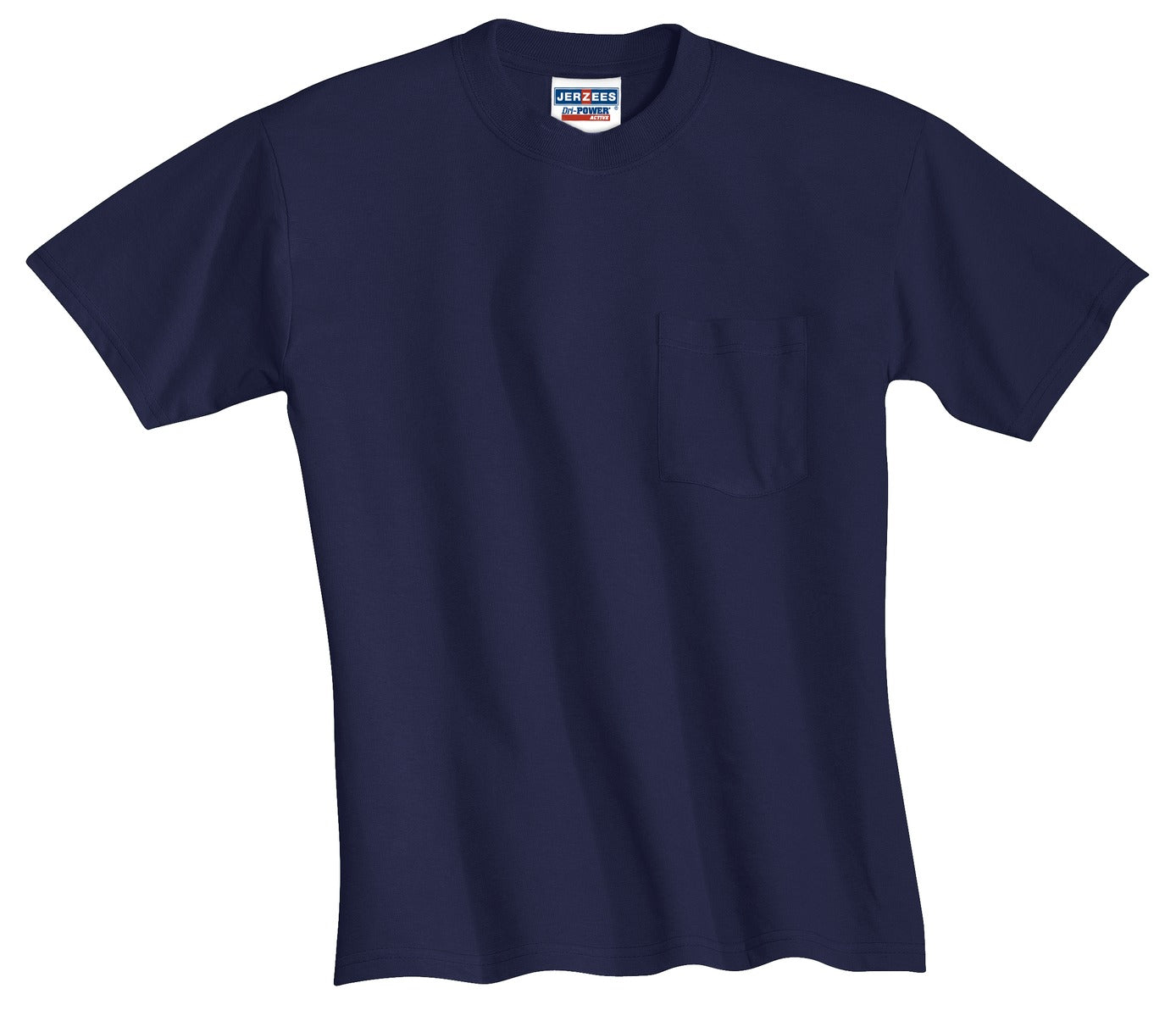Jerzees® - Dri-Power® 50/50 Cotton/Poly Pocket T-Shirt