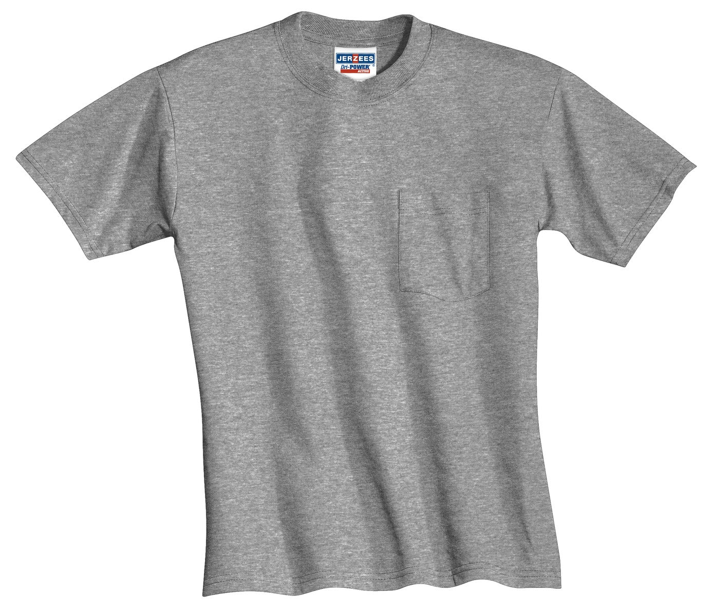 Jerzees® - Dri-Power® 50/50 Cotton/Poly Pocket T-Shirt