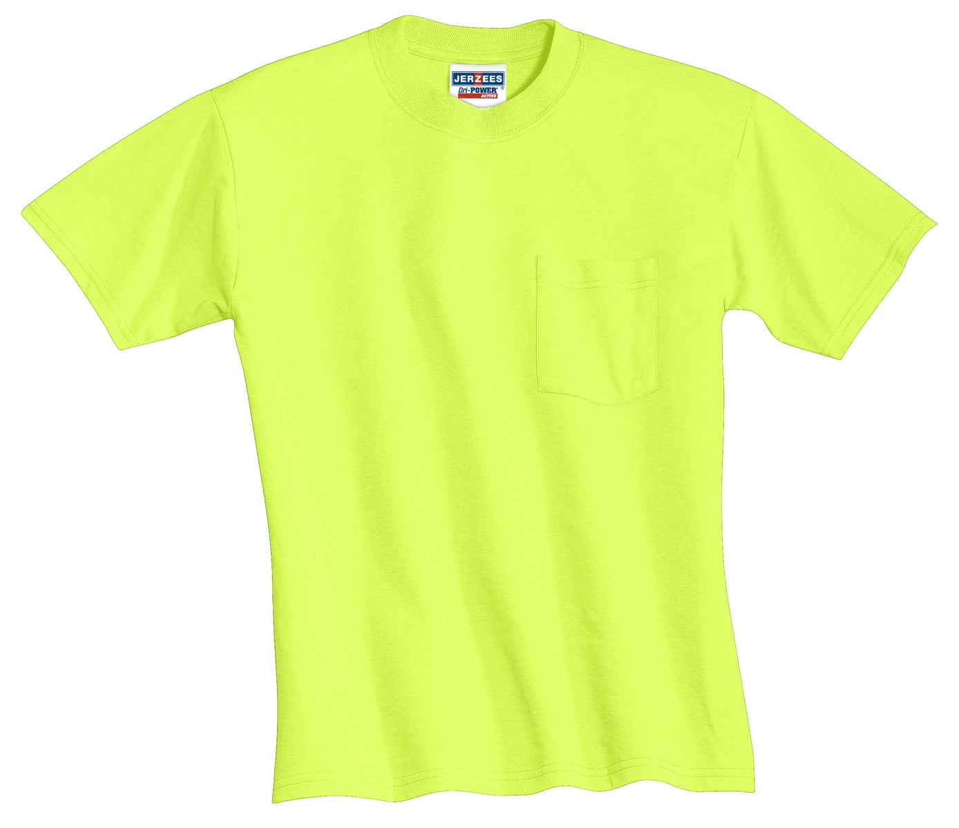 Jerzees® - Dri-Power® 50/50 Cotton/Poly Pocket T-Shirt