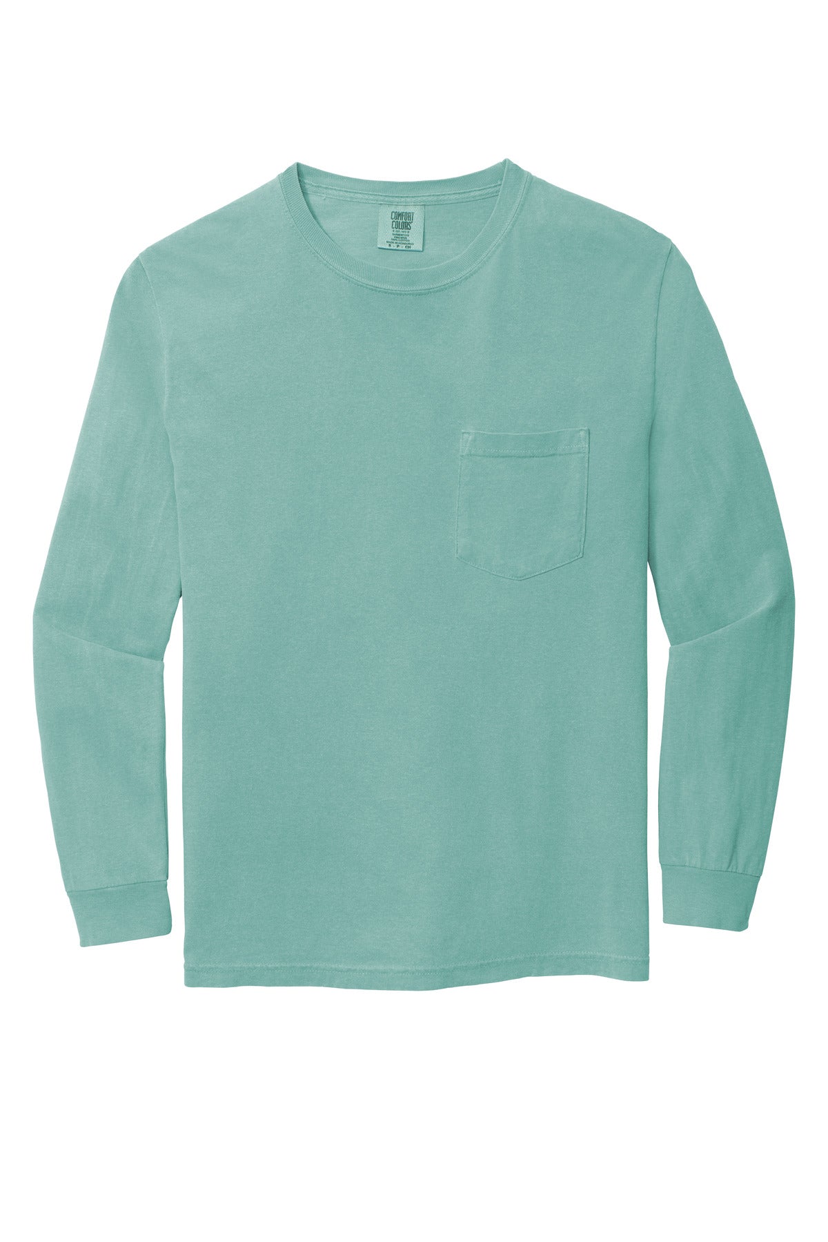 COMFORT COLORS® Heavyweight Ring Spun Long Sleeve Pocket Tee