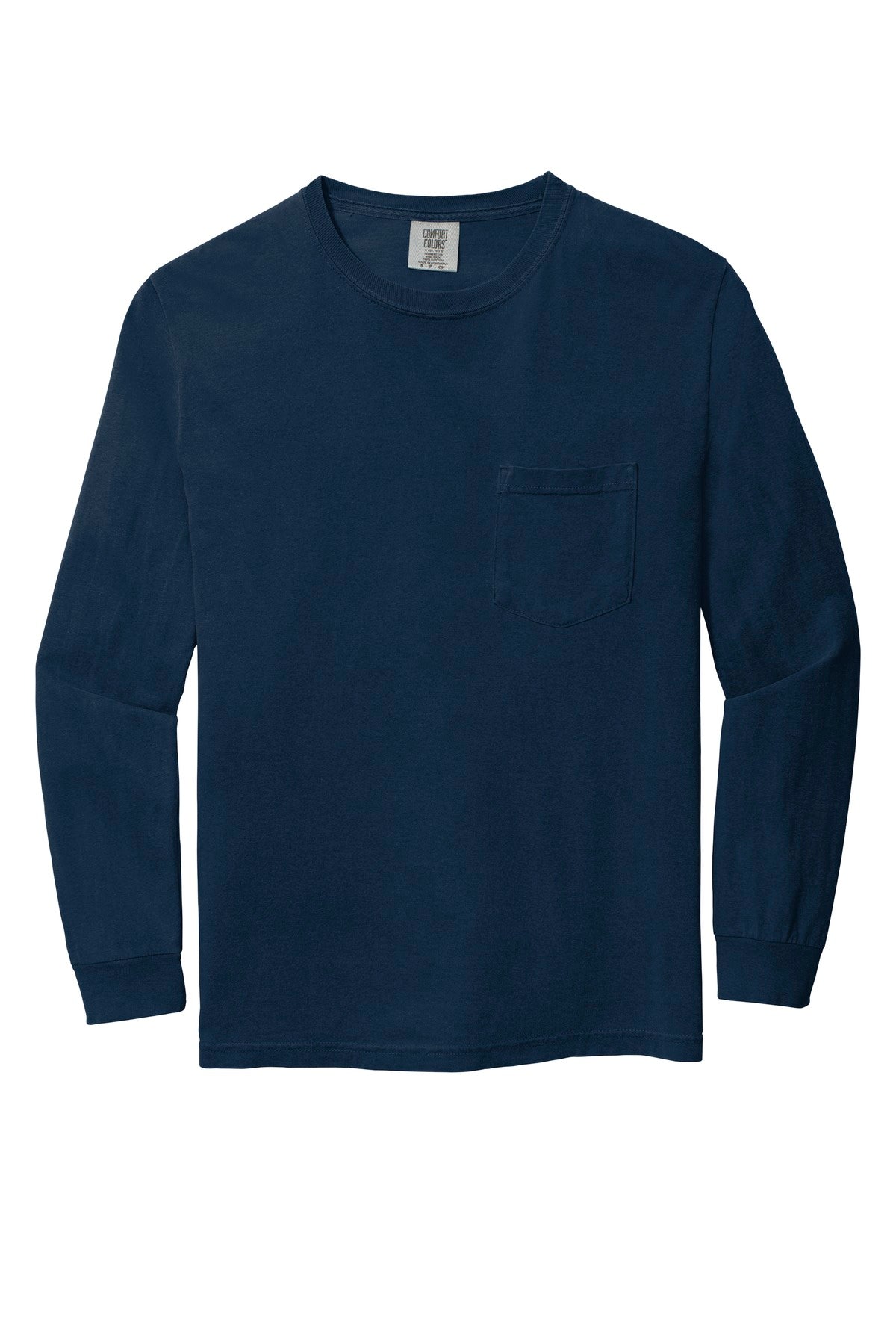COMFORT COLORS® Heavyweight Ring Spun Long Sleeve Pocket Tee
