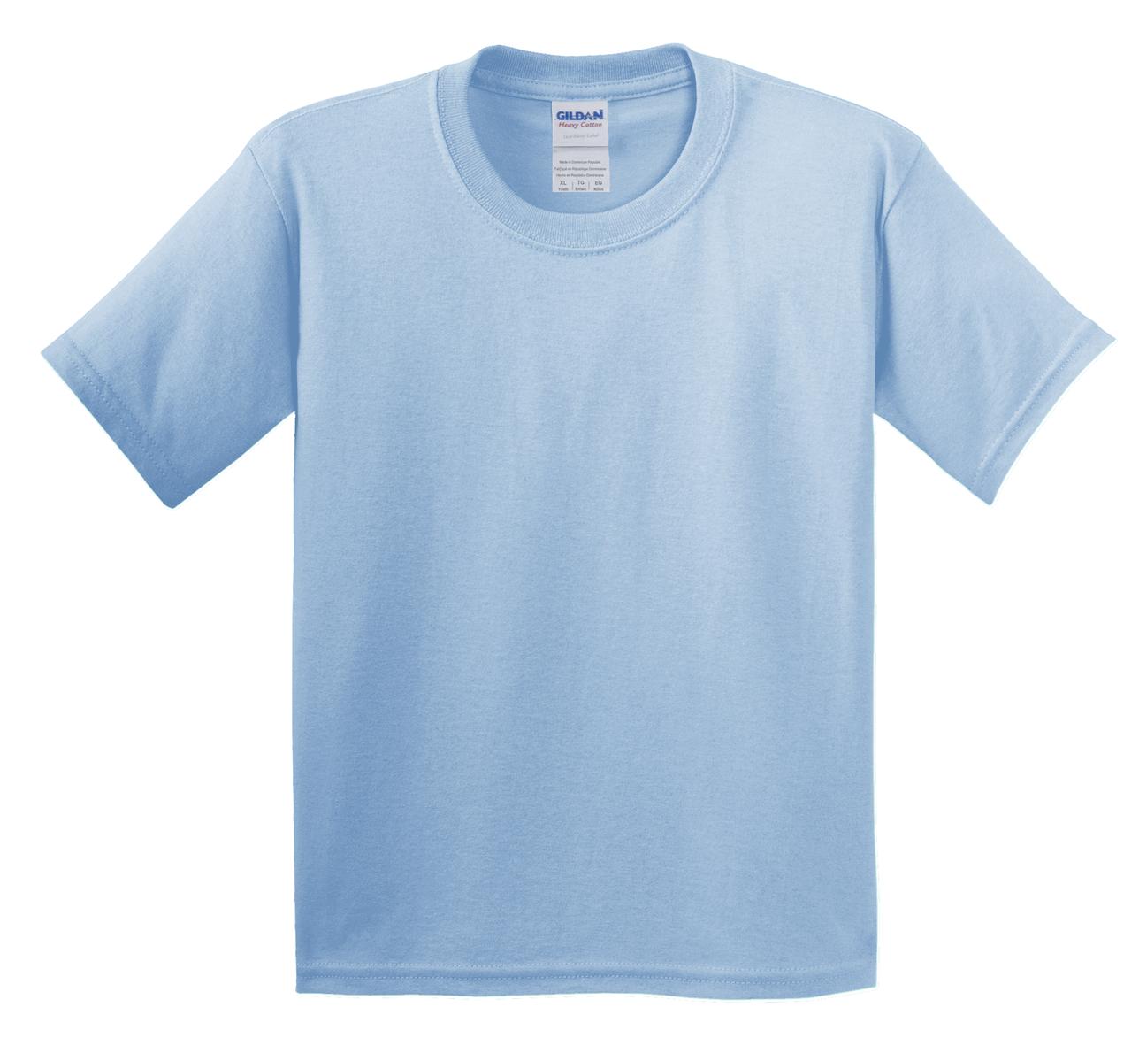Gildan® - Youth Heavy Cotton 100% Cotton T-Shirt (CORE COLORS)