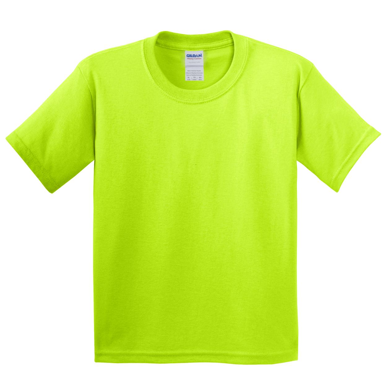 Gildan® - Youth Heavy Cotton 100% Cotton T-Shirt (CORE COLORS)