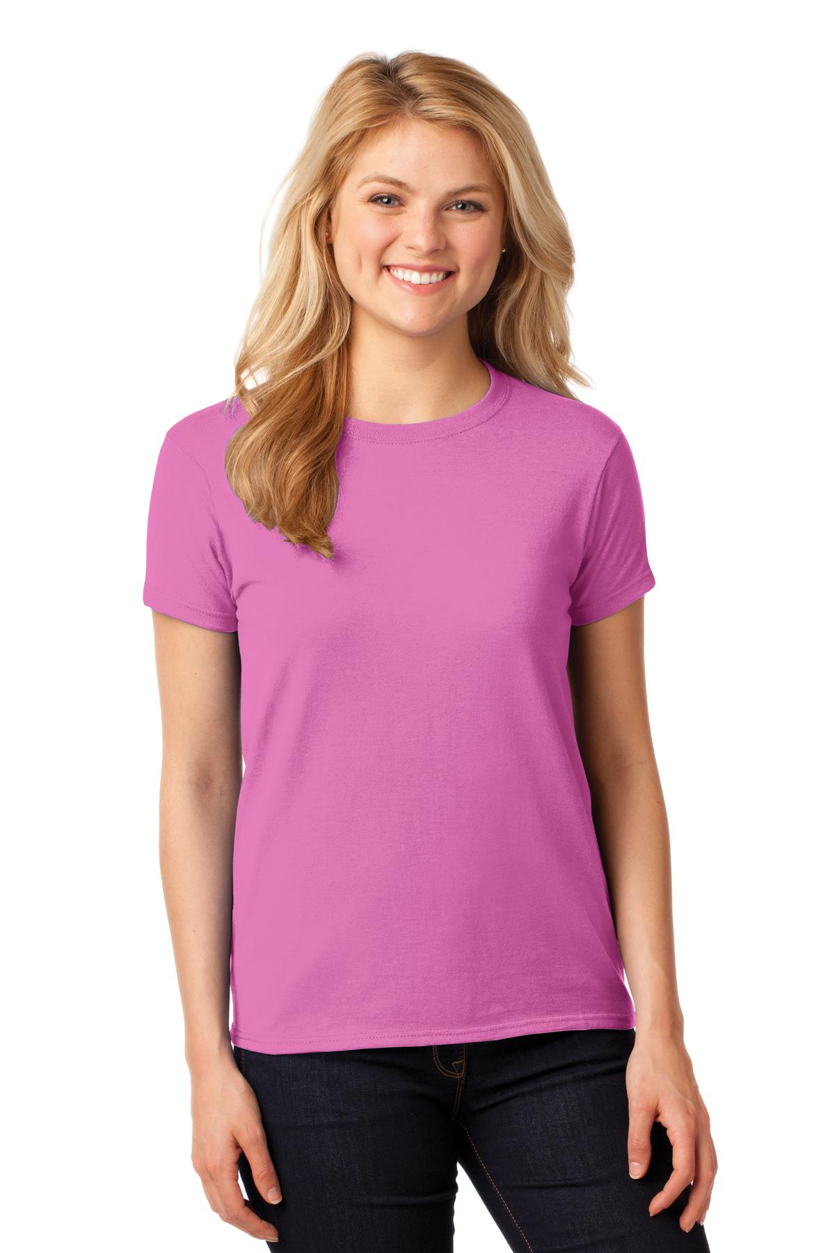 Gildan® Women's Heavy Cotton 100% Cotton T-Shirt (CORE COLORS)