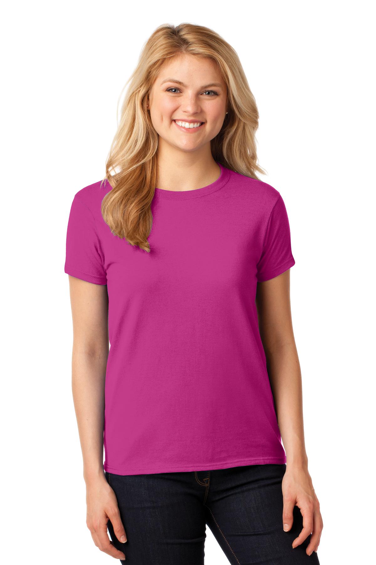 Gildan® Women's Heavy Cotton 100% Cotton T-Shirt (CORE COLORS)