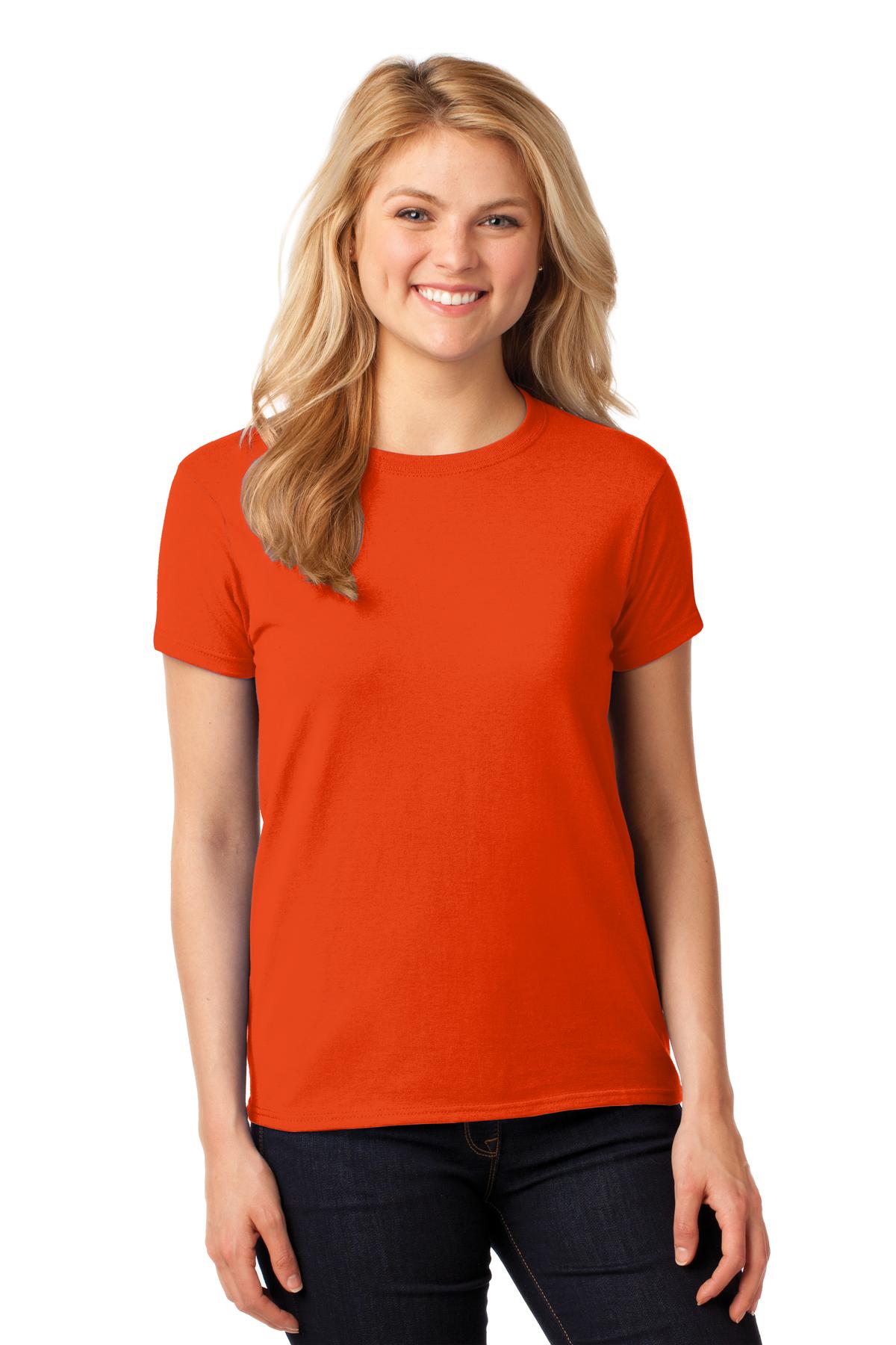 Gildan® Women's Heavy Cotton 100% Cotton T-Shirt (CORE COLORS)