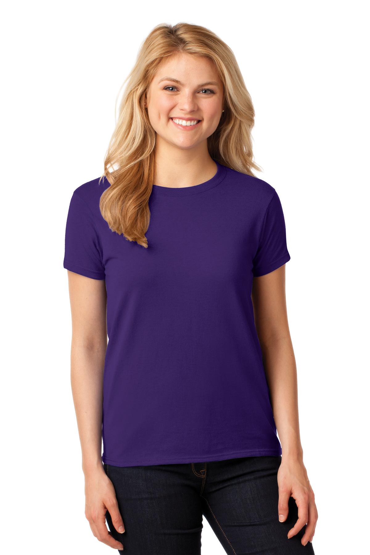 Gildan® Women's Heavy Cotton 100% Cotton T-Shirt (CORE COLORS)