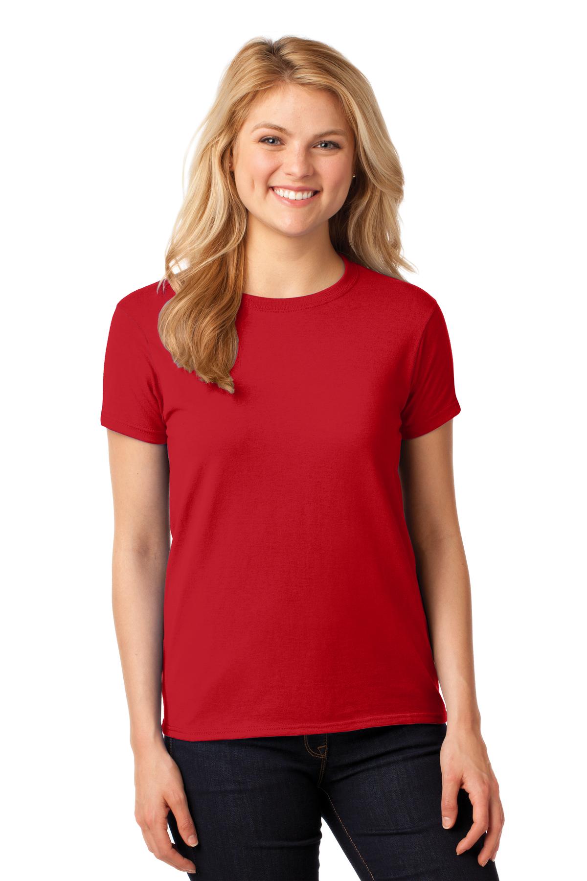 Gildan® Women's Heavy Cotton 100% Cotton T-Shirt (CORE COLORS)