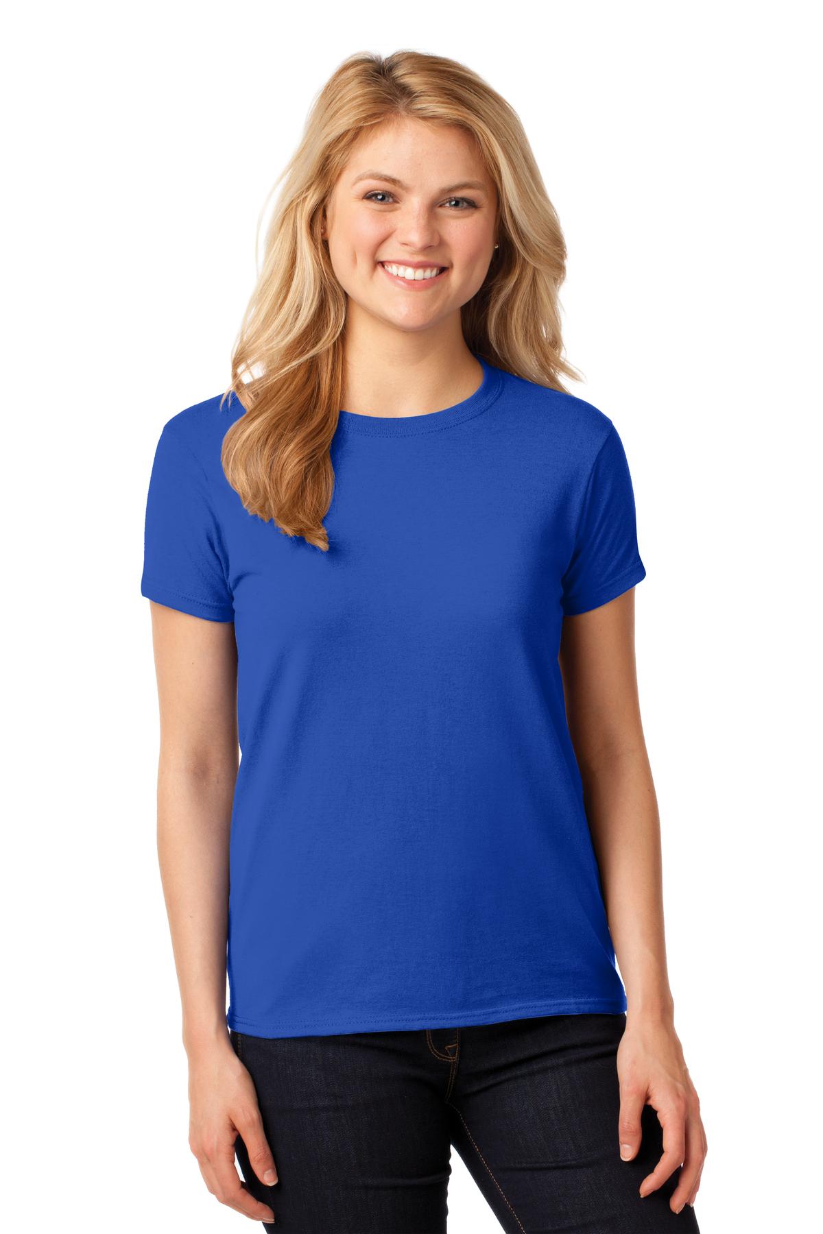 Gildan® Women's Heavy Cotton 100% Cotton T-Shirt (CORE COLORS)