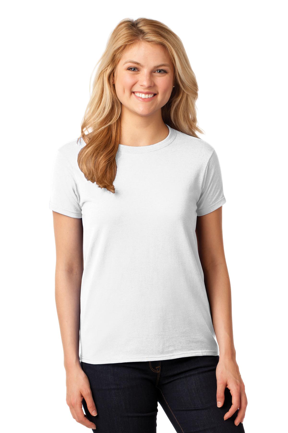 Gildan® Women's Heavy Cotton 100% Cotton T-Shirt (CORE COLORS)