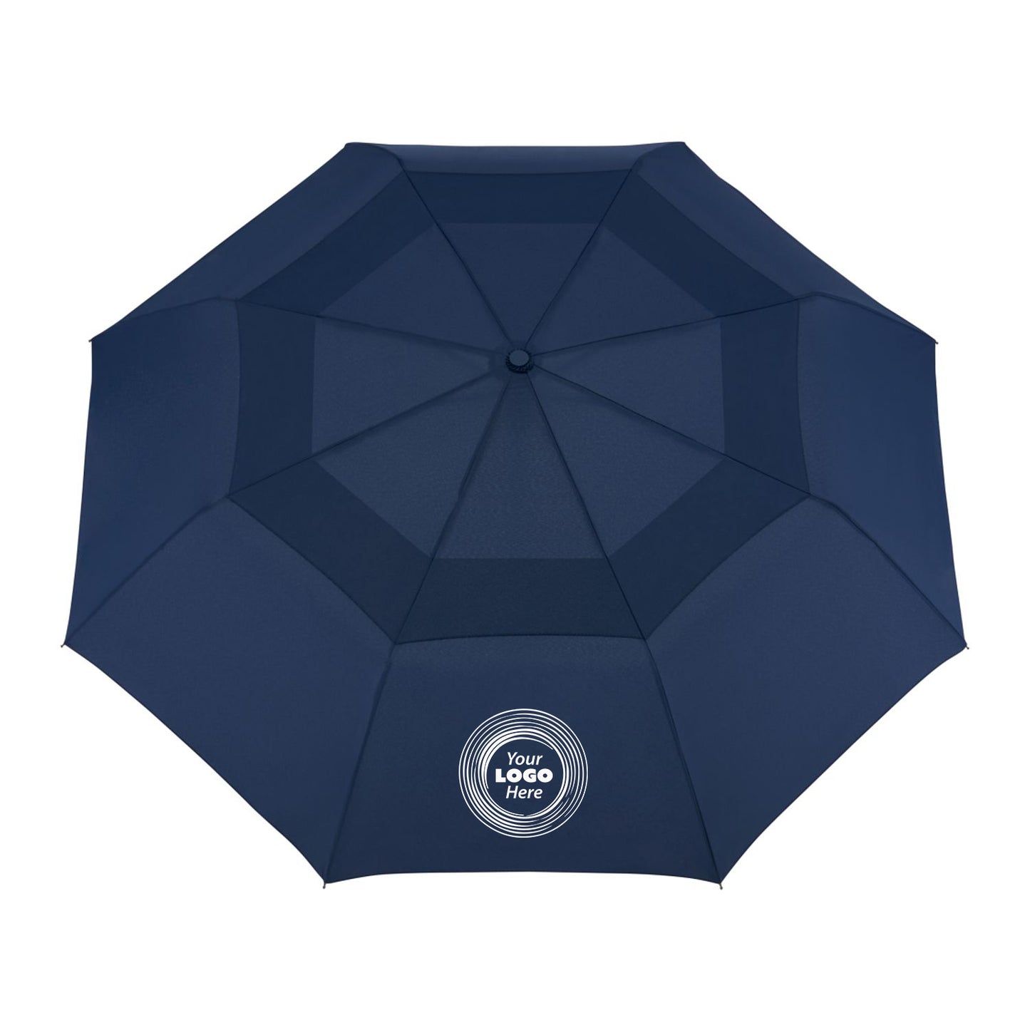 42" Recycled Folding Auto Open Umbrella