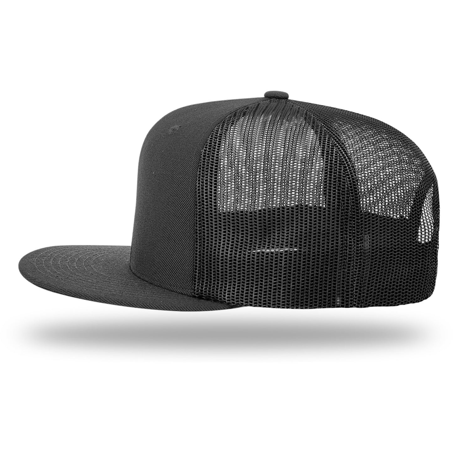 Richardson® Wool Blend Flat Bill Trucker Cap