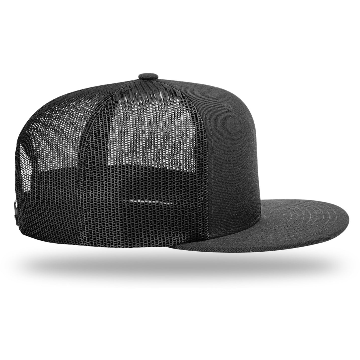 Richardson® Wool Blend Flat Bill Trucker Cap