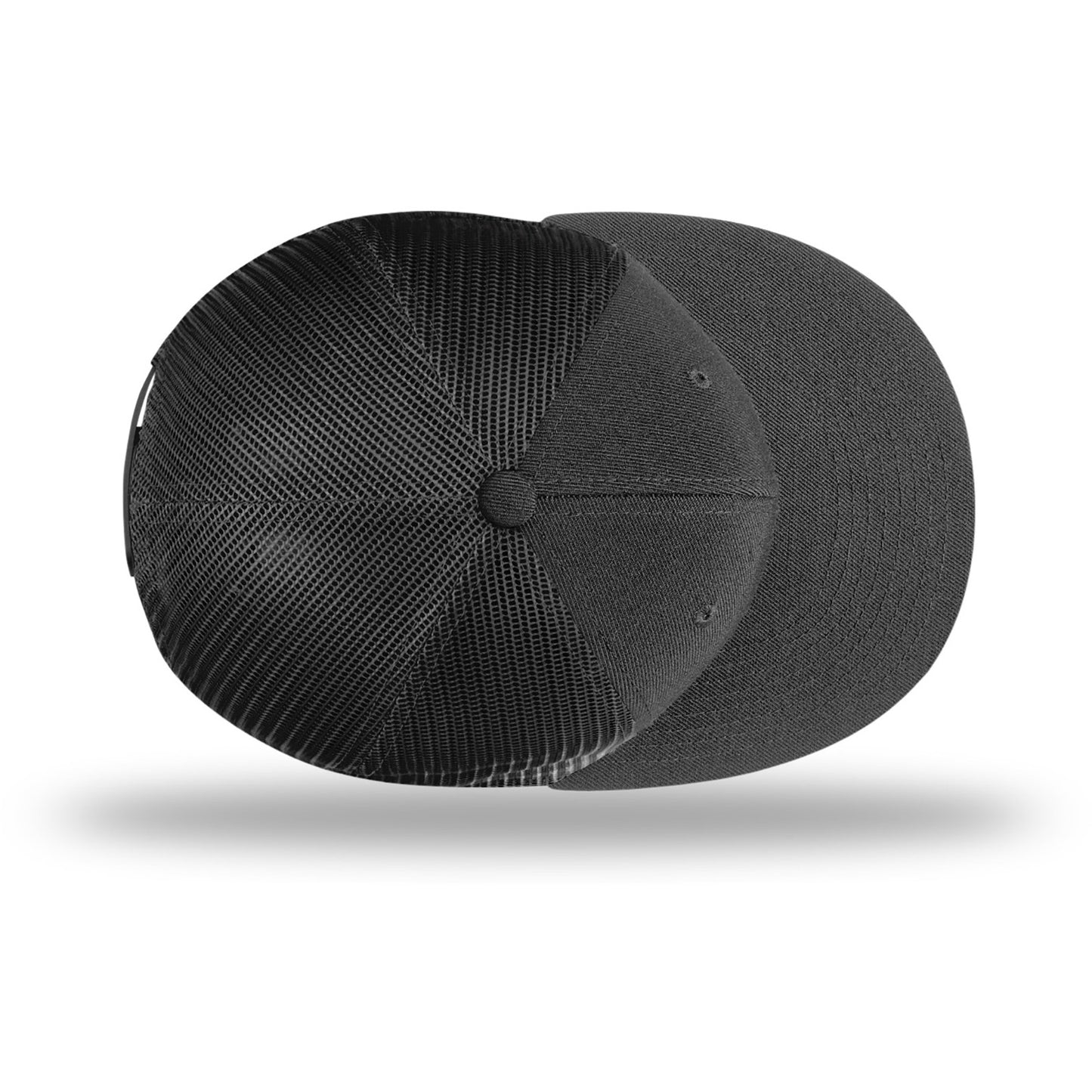 Richardson® Wool Blend Flat Bill Trucker Cap