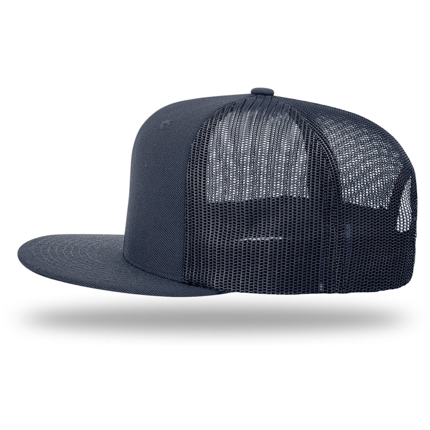 Richardson® Wool Blend Flat Bill Trucker Cap